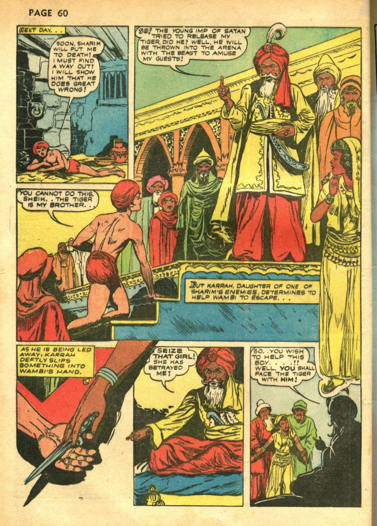 Read online Wambi Jungle Boy comic -  Issue #2 - 61