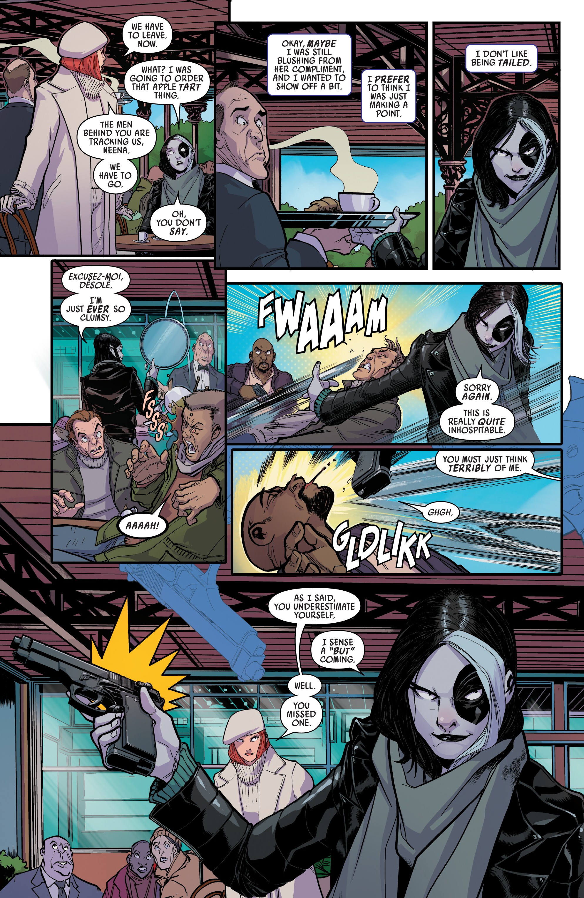 Read online Domino: Hotshots comic -  Issue #1 - 7