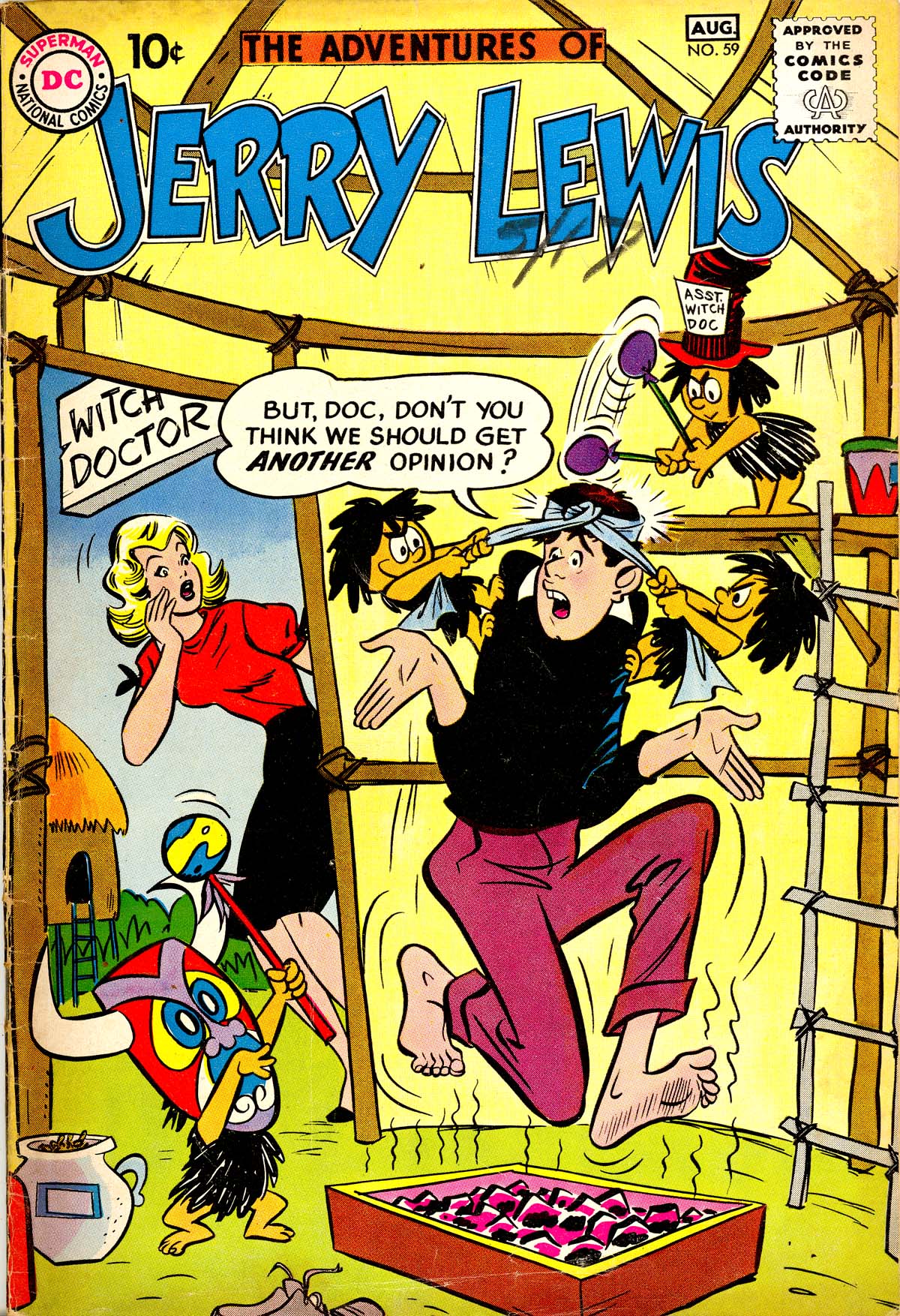 Read online The Adventures of Jerry Lewis comic -  Issue #59 - 1