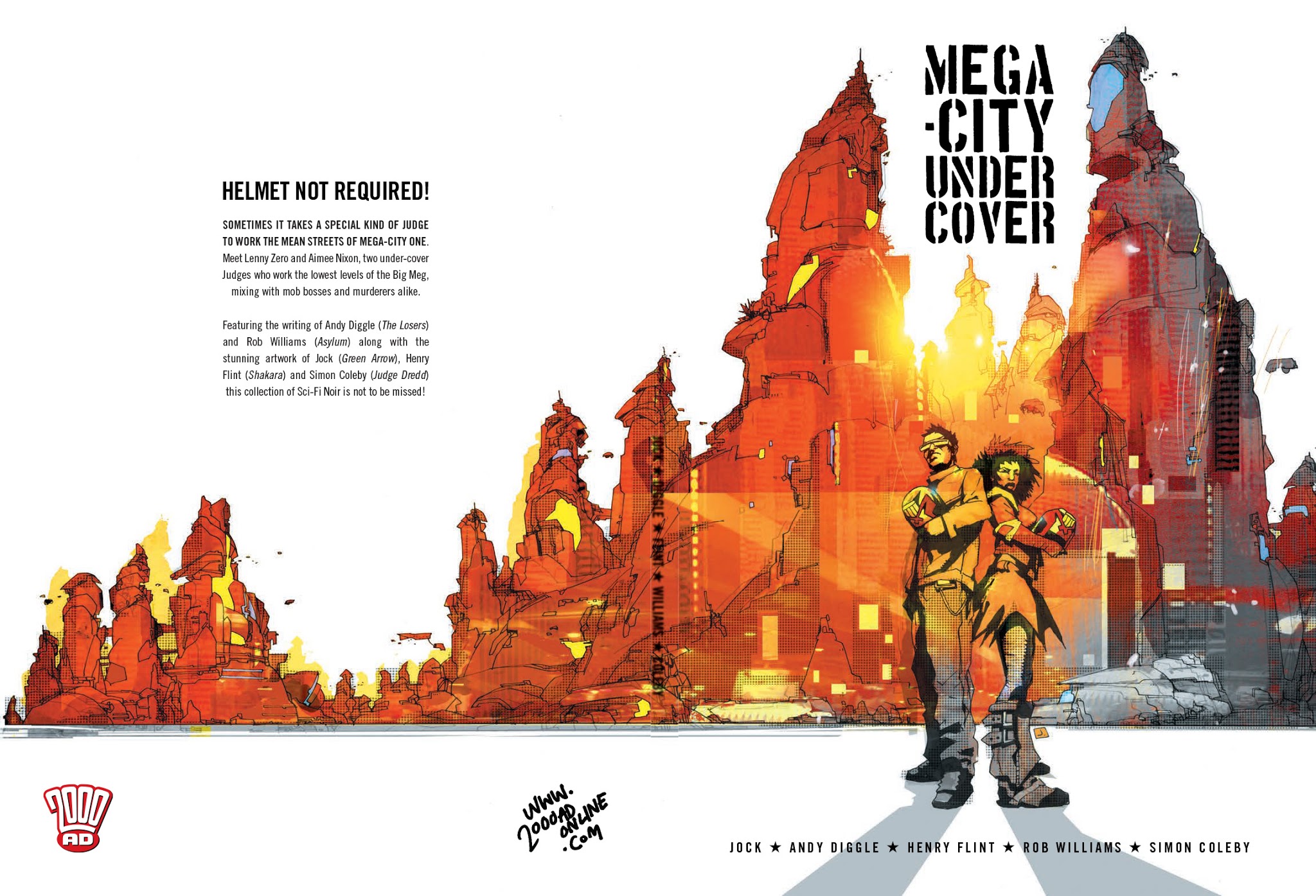 Read online Mega-City Undercover comic -  Issue # TPB 1 - 1