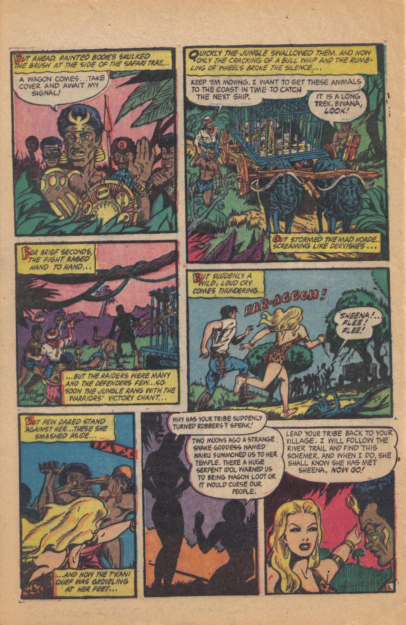 Read online Sheena, Queen of the Jungle (1942) comic -  Issue #18 - 30