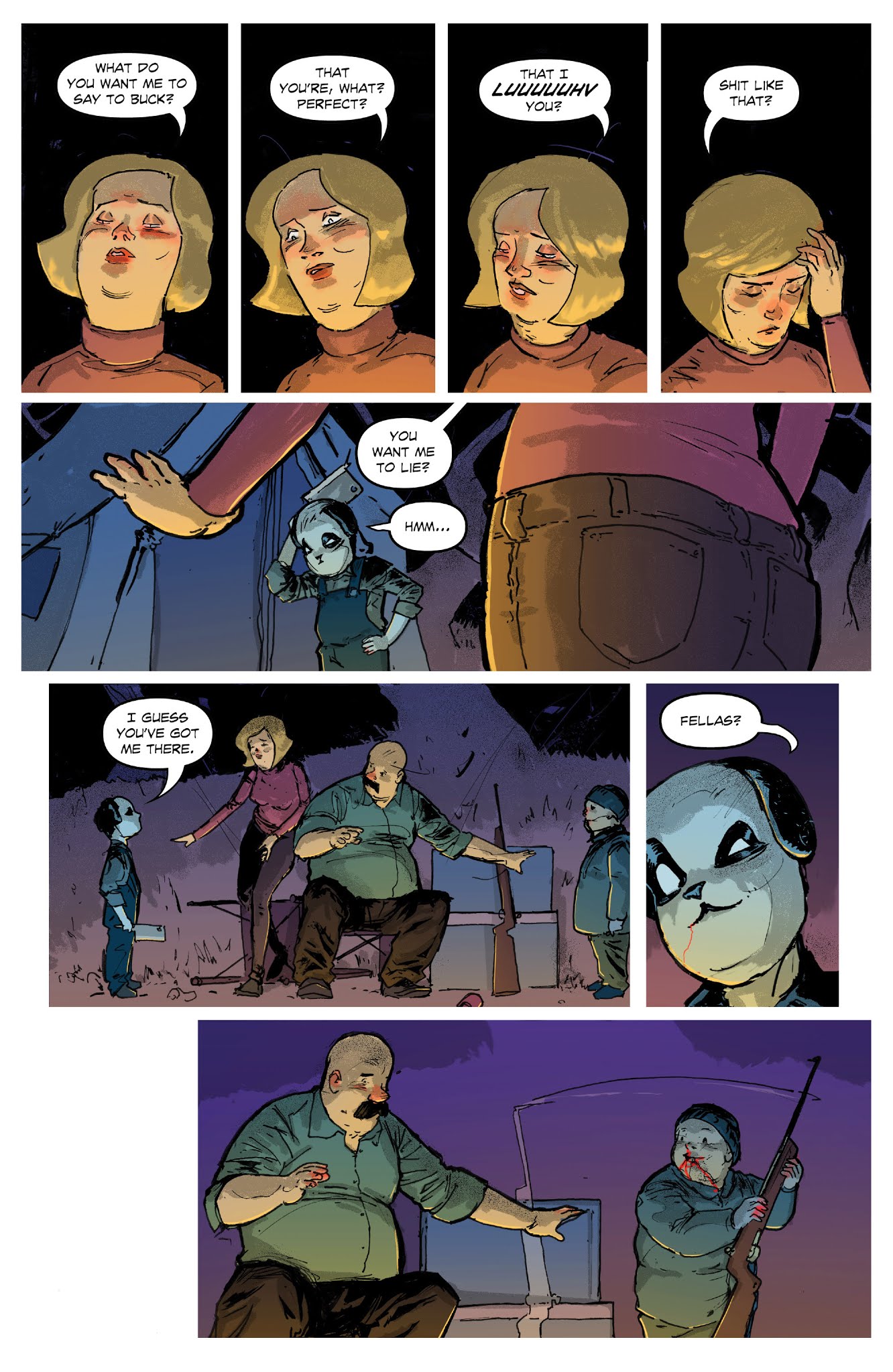 Read online Drumhellar comic -  Issue #7 - 16