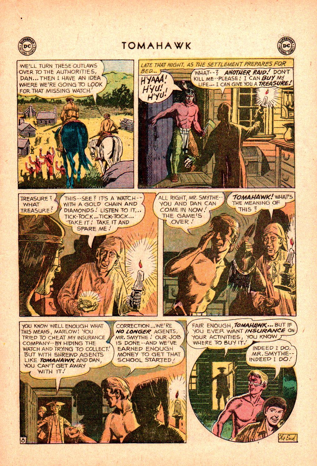 Read online Tomahawk comic -  Issue #67 - 21