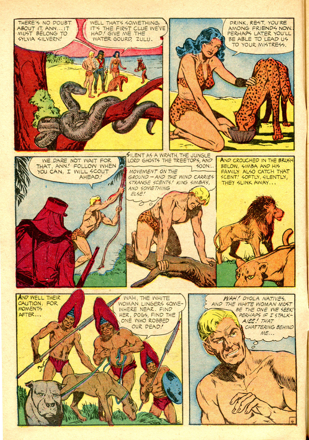 Read online Jungle Comics comic -  Issue #137 - 6