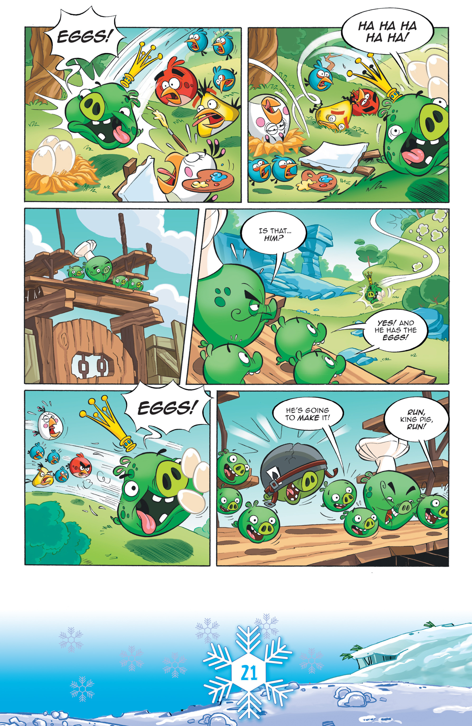 Read online Angry Birds Comics (2016) comic -  Issue #12 - 23