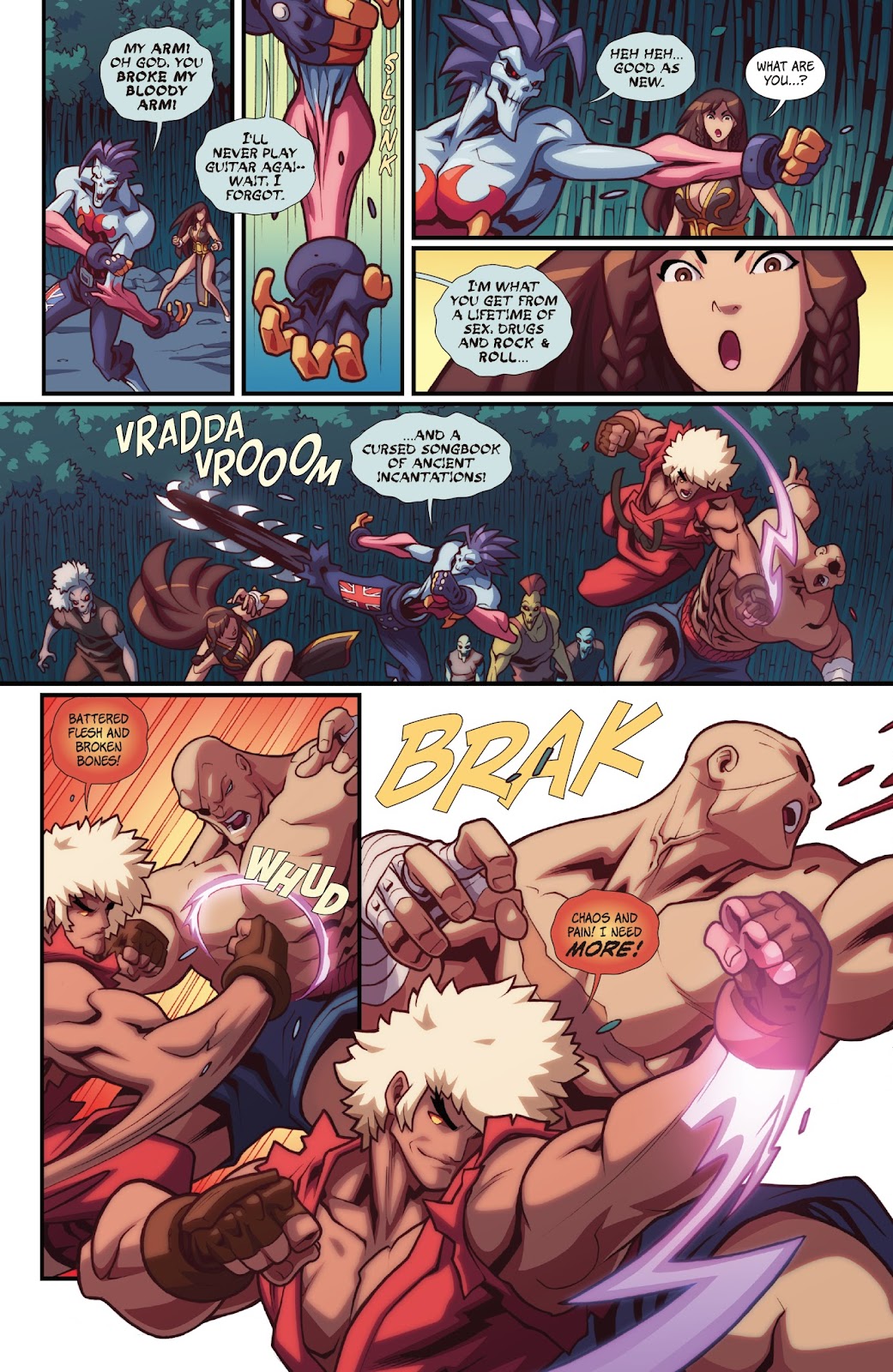 Street Fighter VS Darkstalkers issue 3 - Page 20