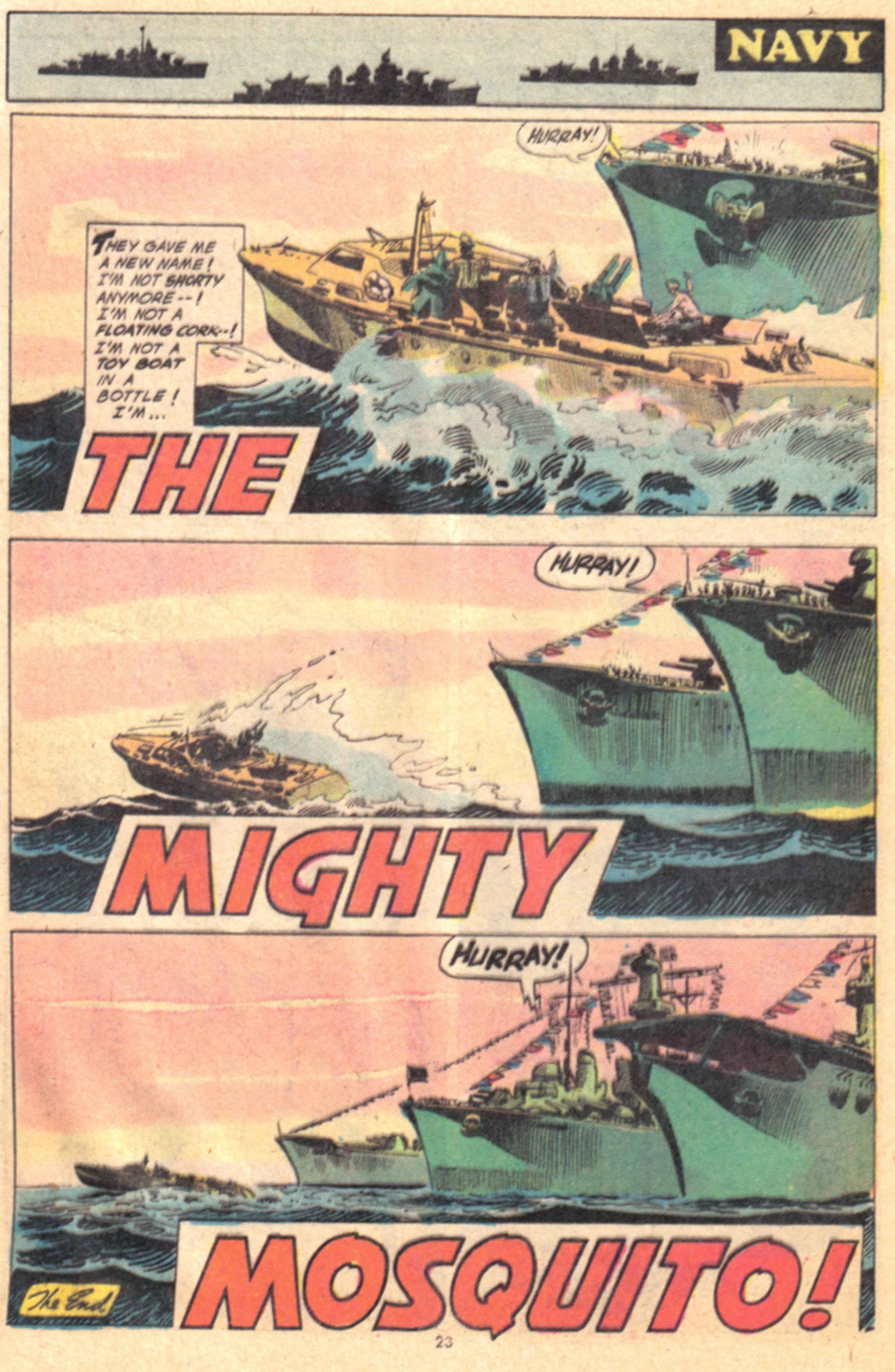 Read online Our Army at War (1952) comic -  Issue #269 - 23