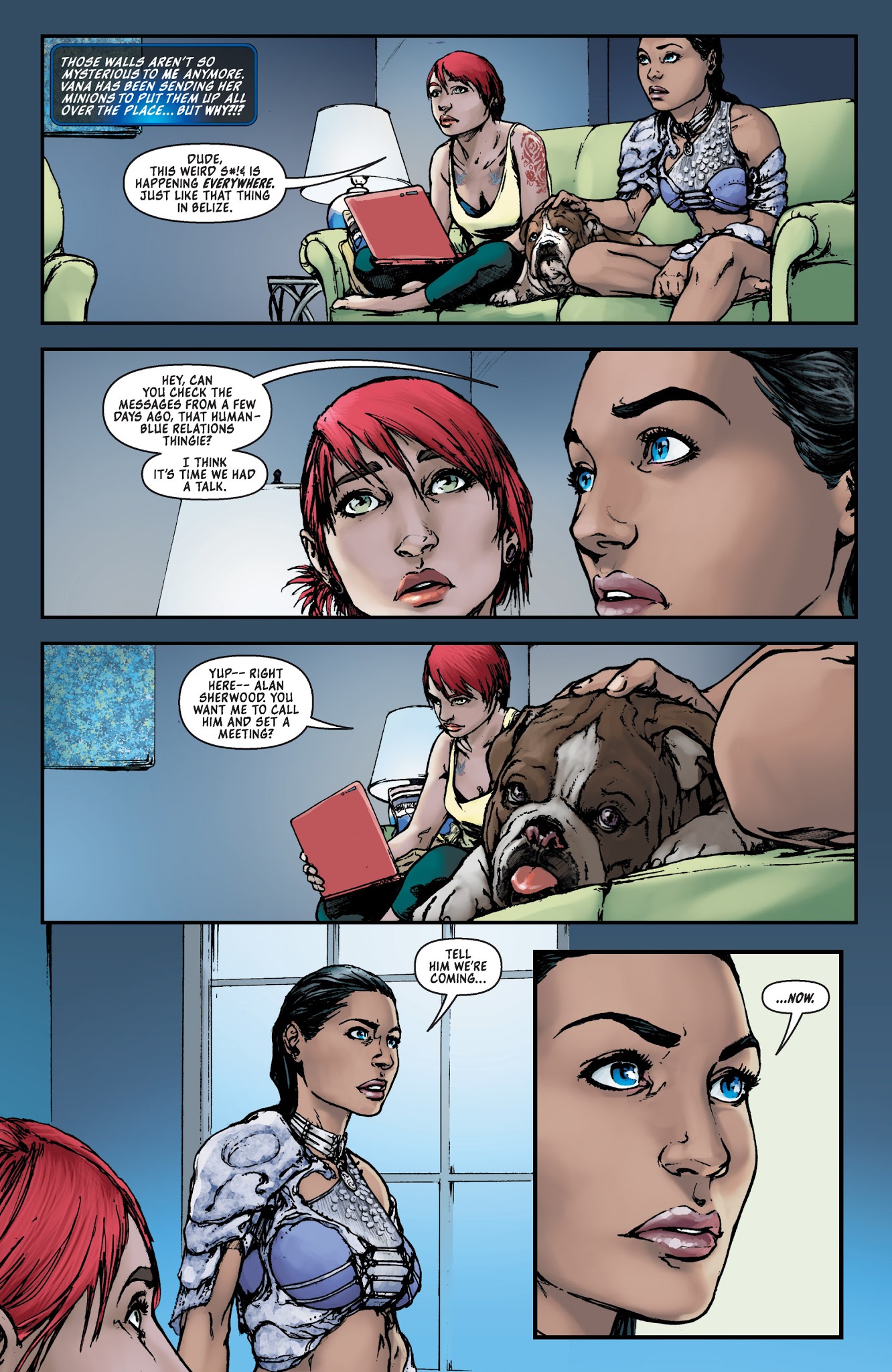 Read online Michael Turner's Fathom (2013) comic -  Issue #4 - 9