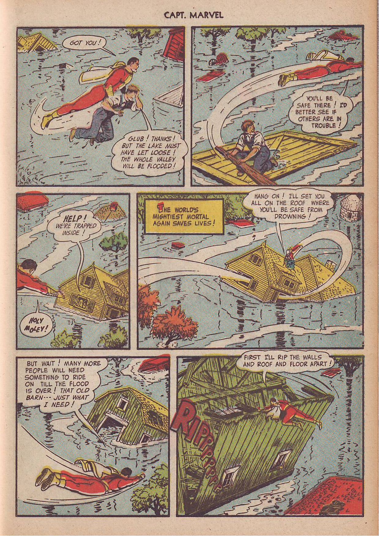 Read online Captain Marvel Adventures comic -  Issue #107 - 45