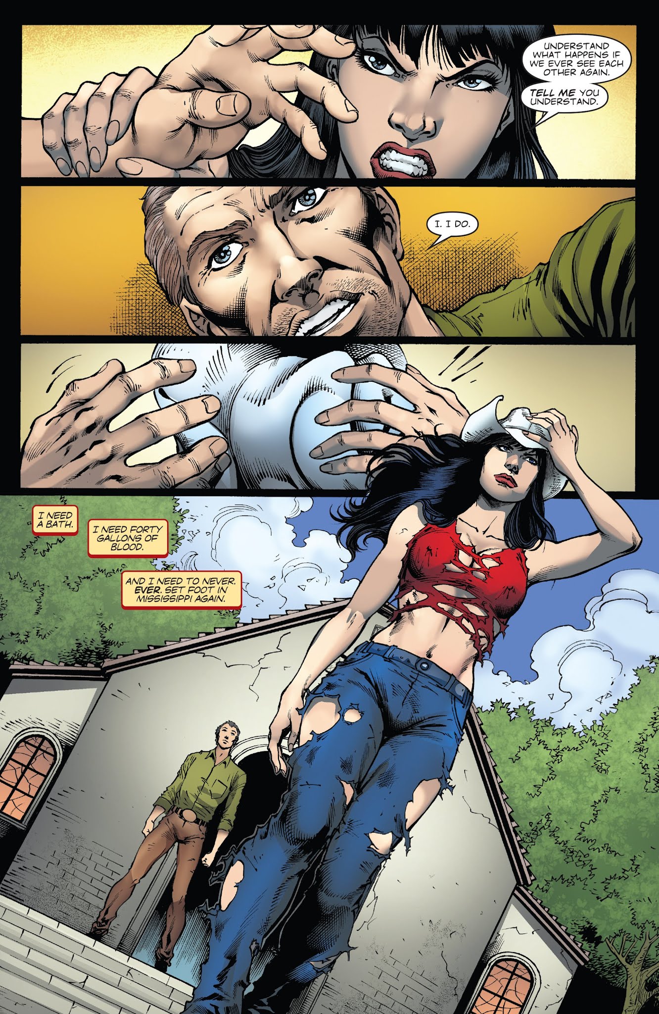 Read online Vampirella: Southern Gothic comic -  Issue #5 - 20