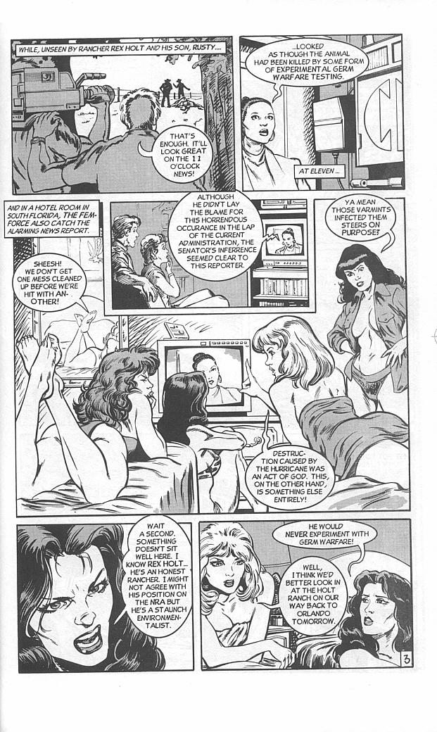 Read online Femforce: The Capricorn Chronicles comic -  Issue # TPB - 37