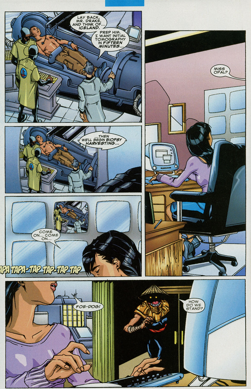 Read online Iceman (2001) comic -  Issue #4 - 7