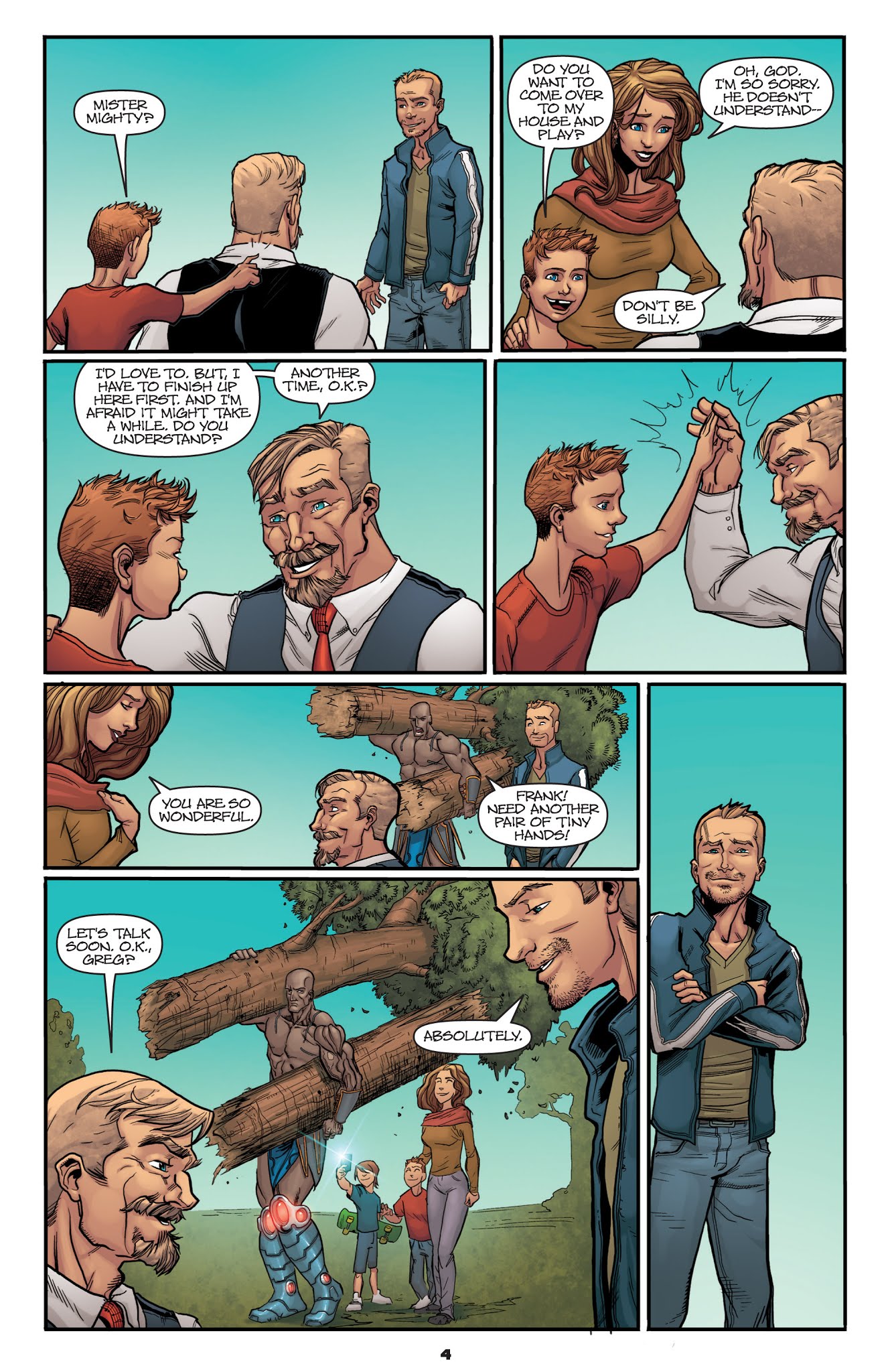 Read online Indestructible comic -  Issue #3 - 6