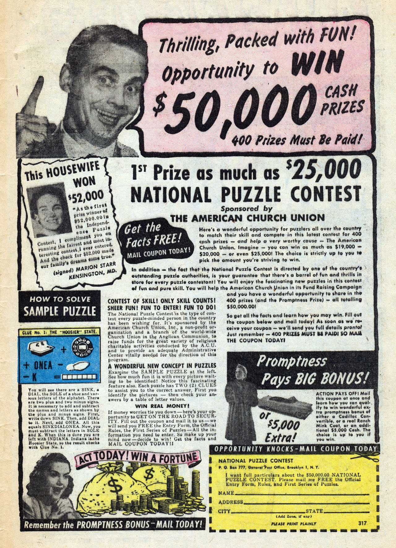 Read online Mystic (1951) comic -  Issue #39 - 32