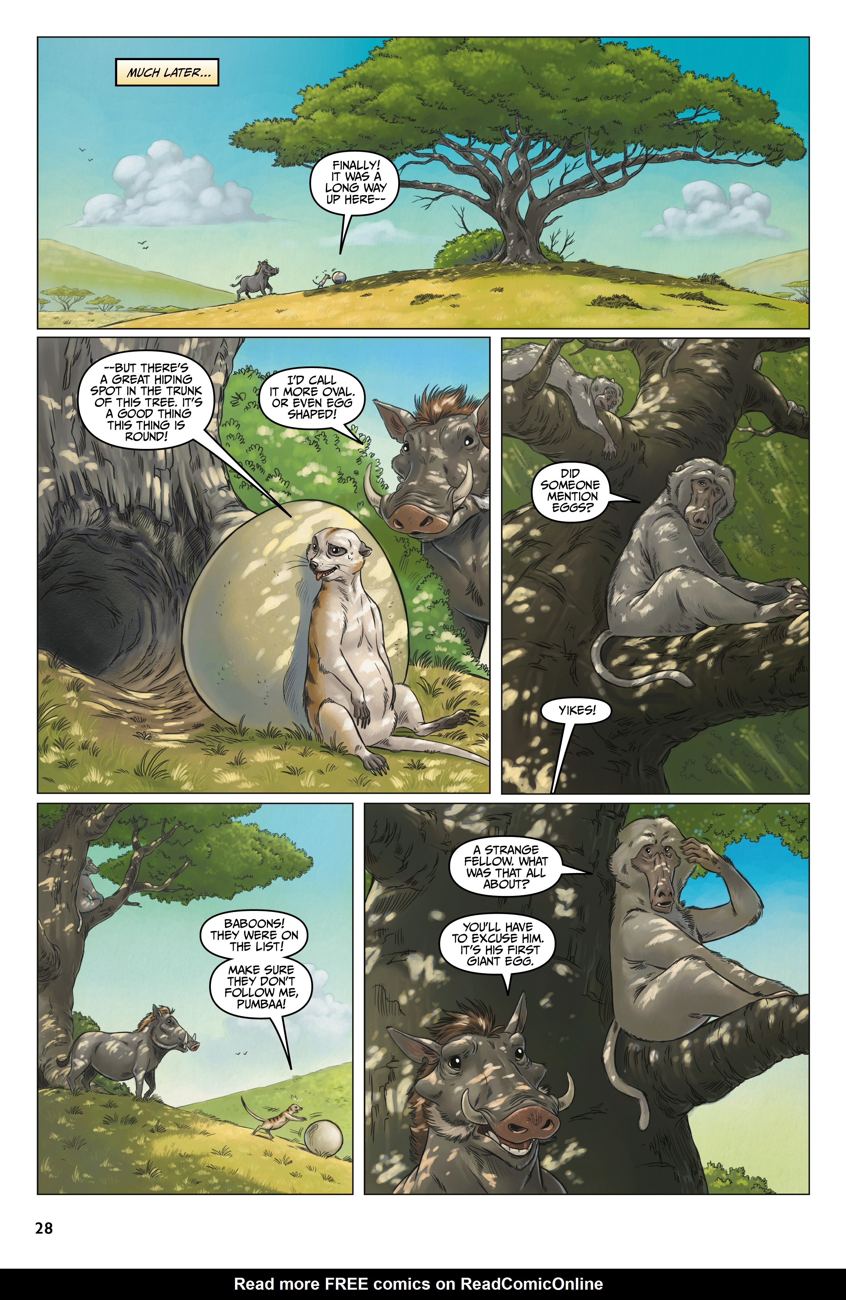 Read online Disney The Lion King: Wild Schemes and Catastrophes comic -  Issue # TPB - 29