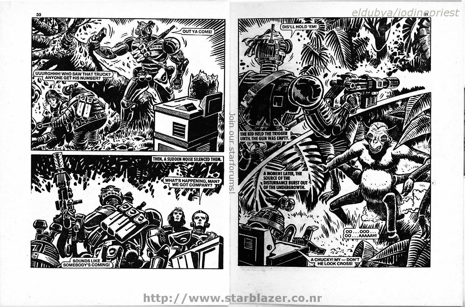 Read online Starblazer comic -  Issue #273 - 17