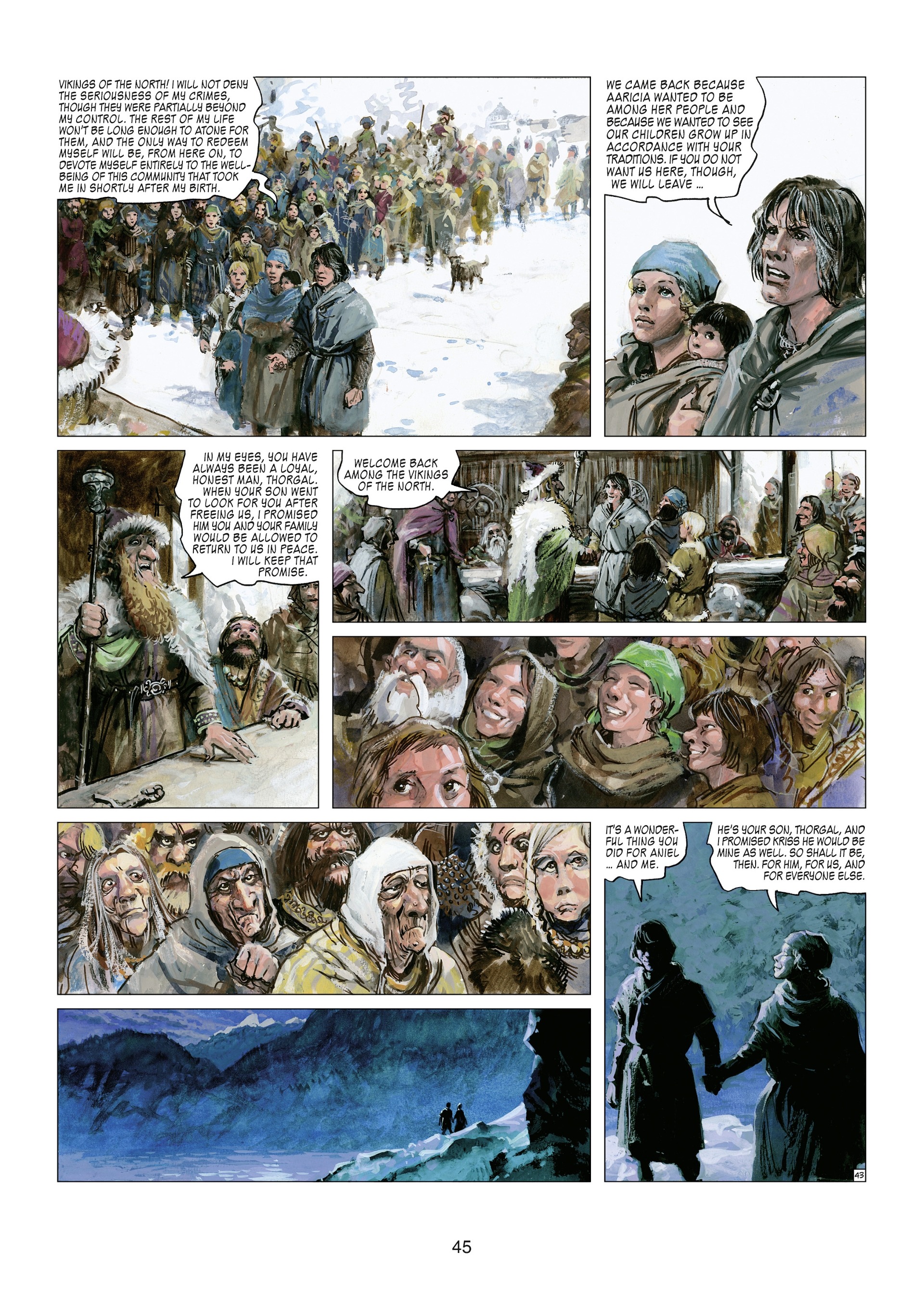 Read online Thorgal comic -  Issue #21 - 47