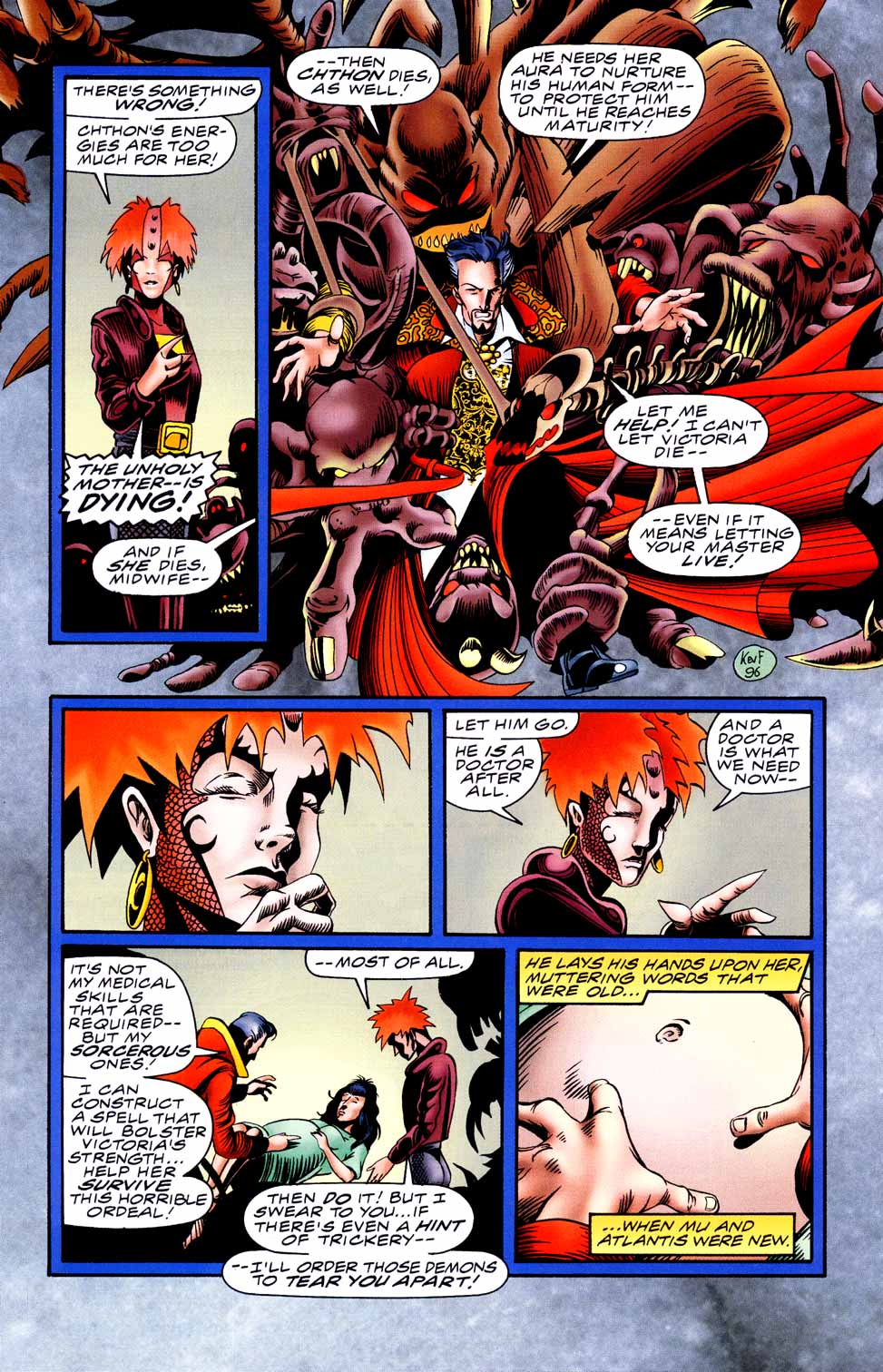 Read online Doctor Strange: Sorcerer Supreme comic -  Issue #90 - 16