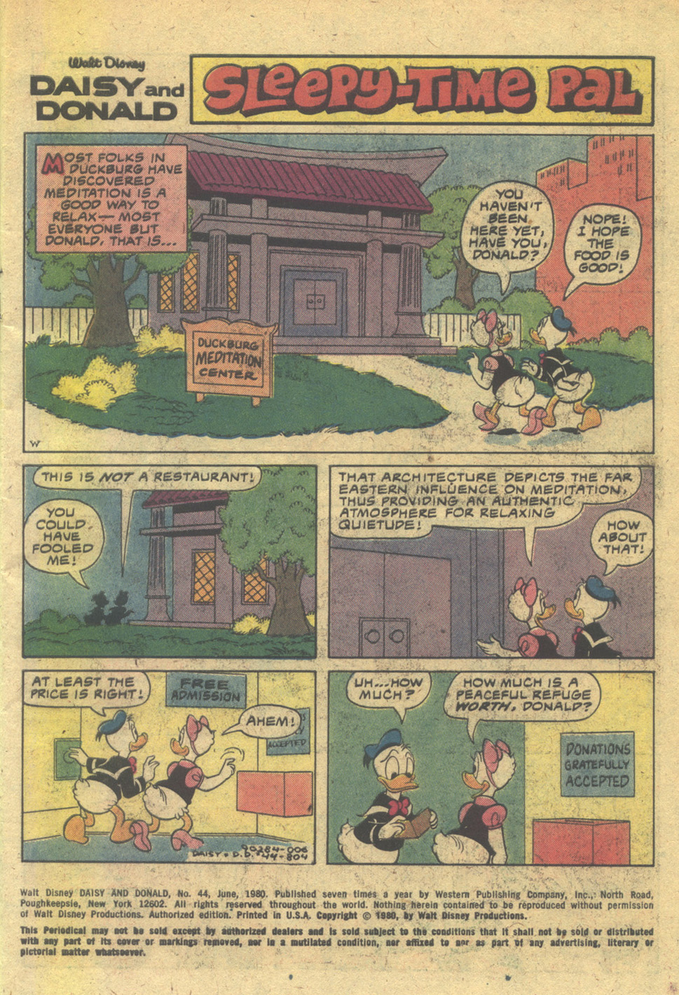 Read online Walt Disney Daisy and Donald comic -  Issue #44 - 3