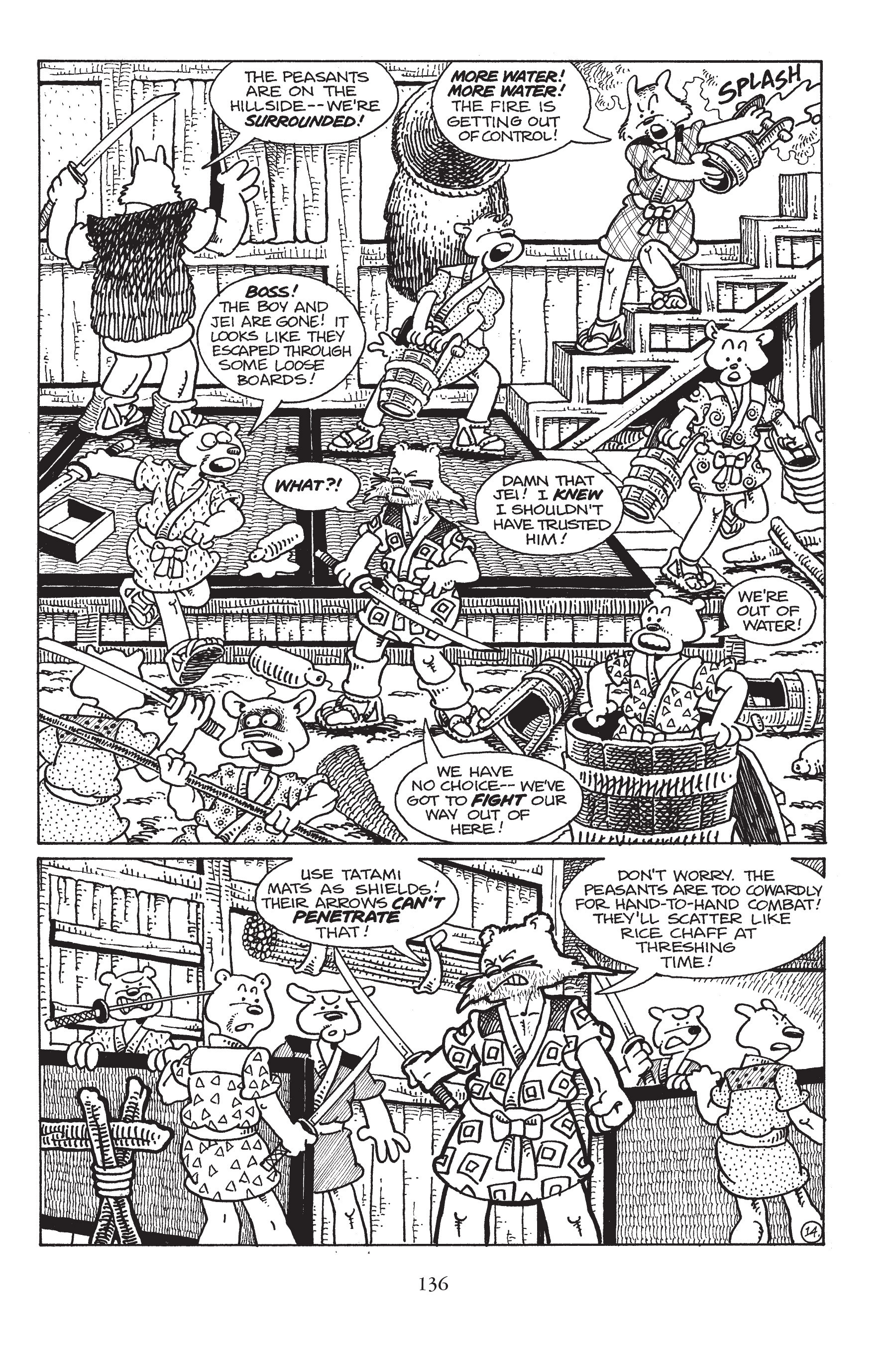 Read online Usagi Yojimbo (1987) comic -  Issue # _TPB 6 - 135