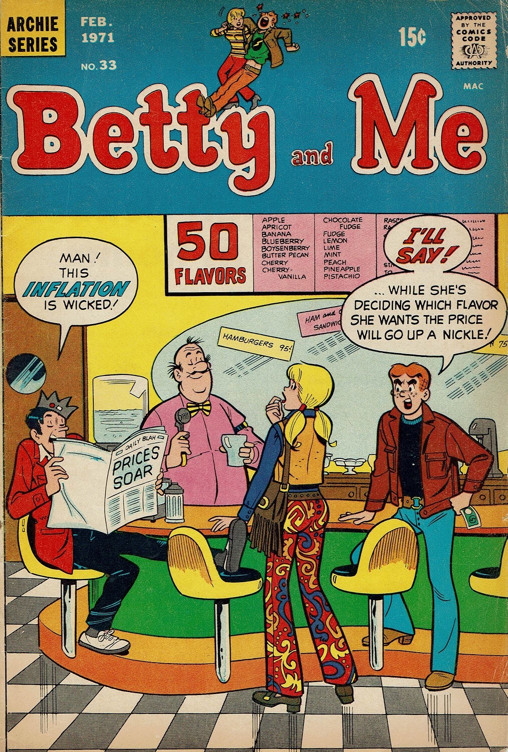 Read online Betty and Me comic -  Issue #33 - 1