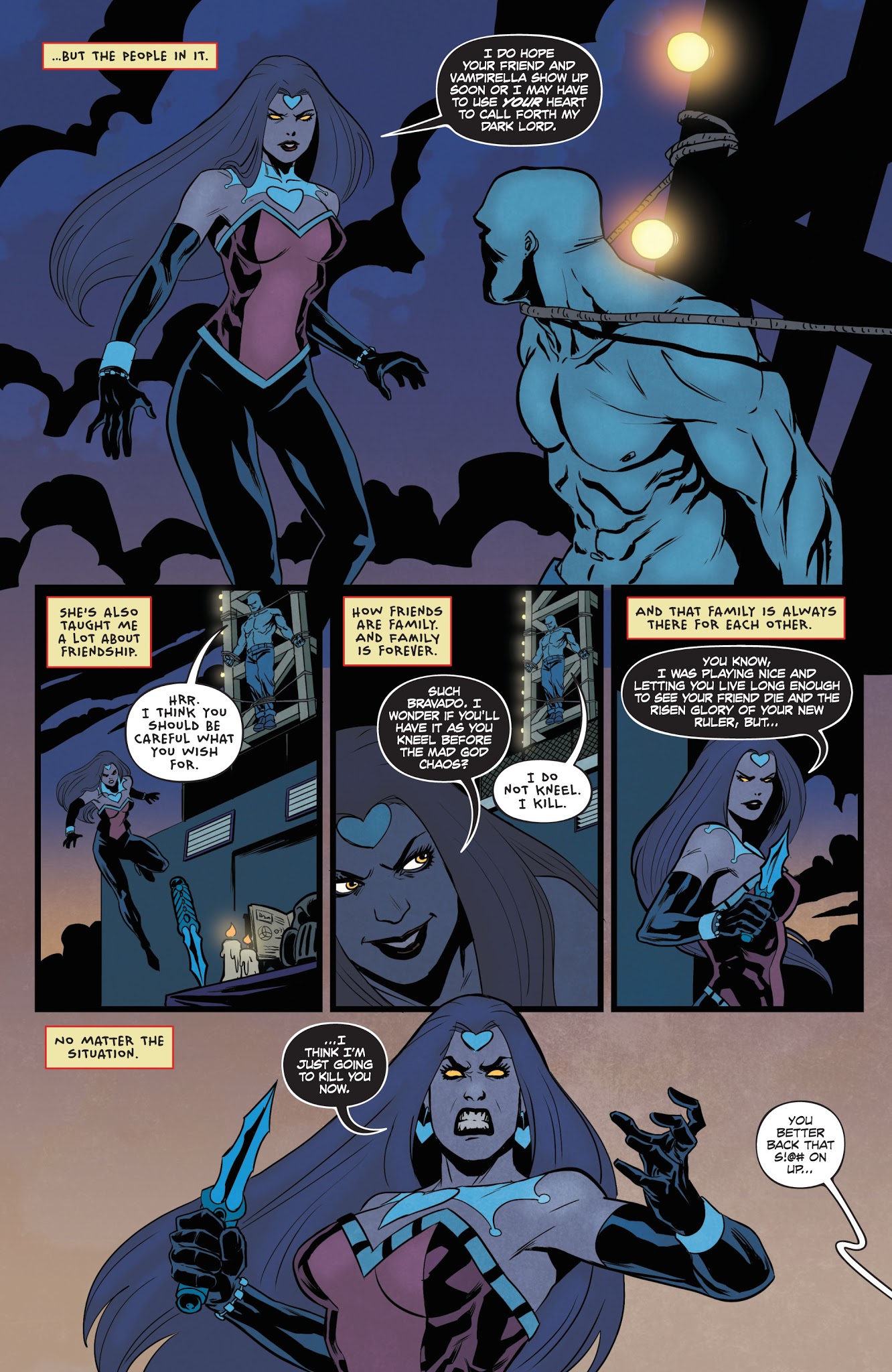 Read online Hack/Slash vs. Vampirella comic -  Issue #5 - 5