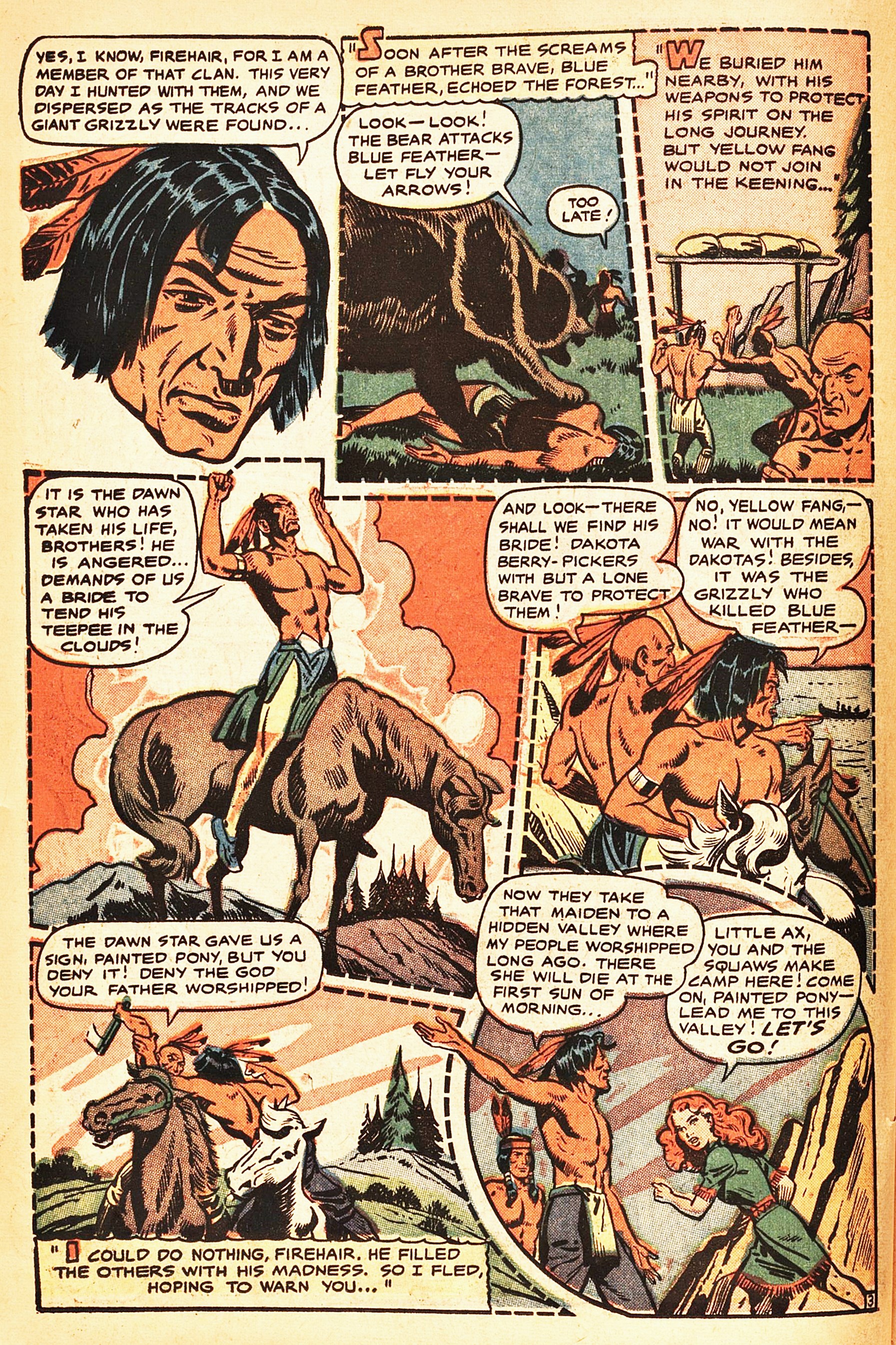 Read online Firehair (1951) comic -  Issue #9 - 22