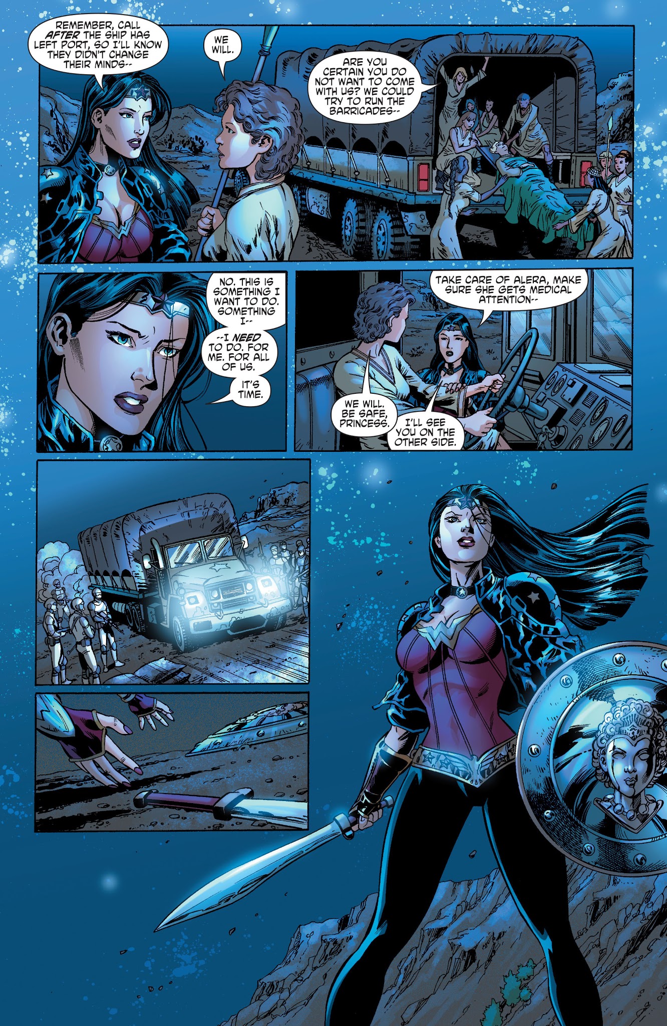 Read online Wonder Woman: Odyssey comic -  Issue # TPB 1 - 85