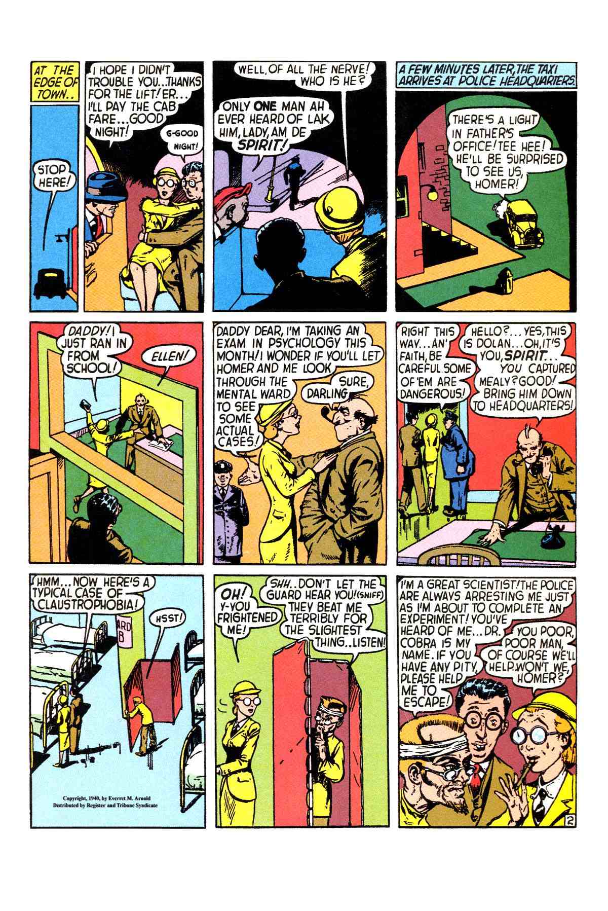 Read online Will Eisner's The Spirit Archives comic -  Issue # TPB 1 (Part 1) - 10