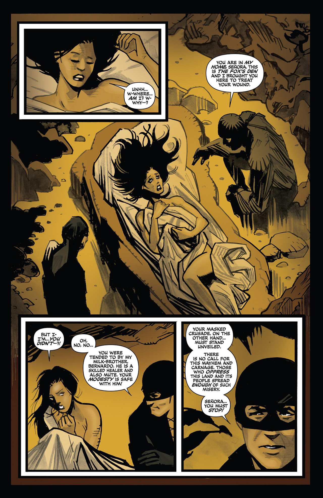 Read online Zorro Rides Again comic -  Issue #12 - 21