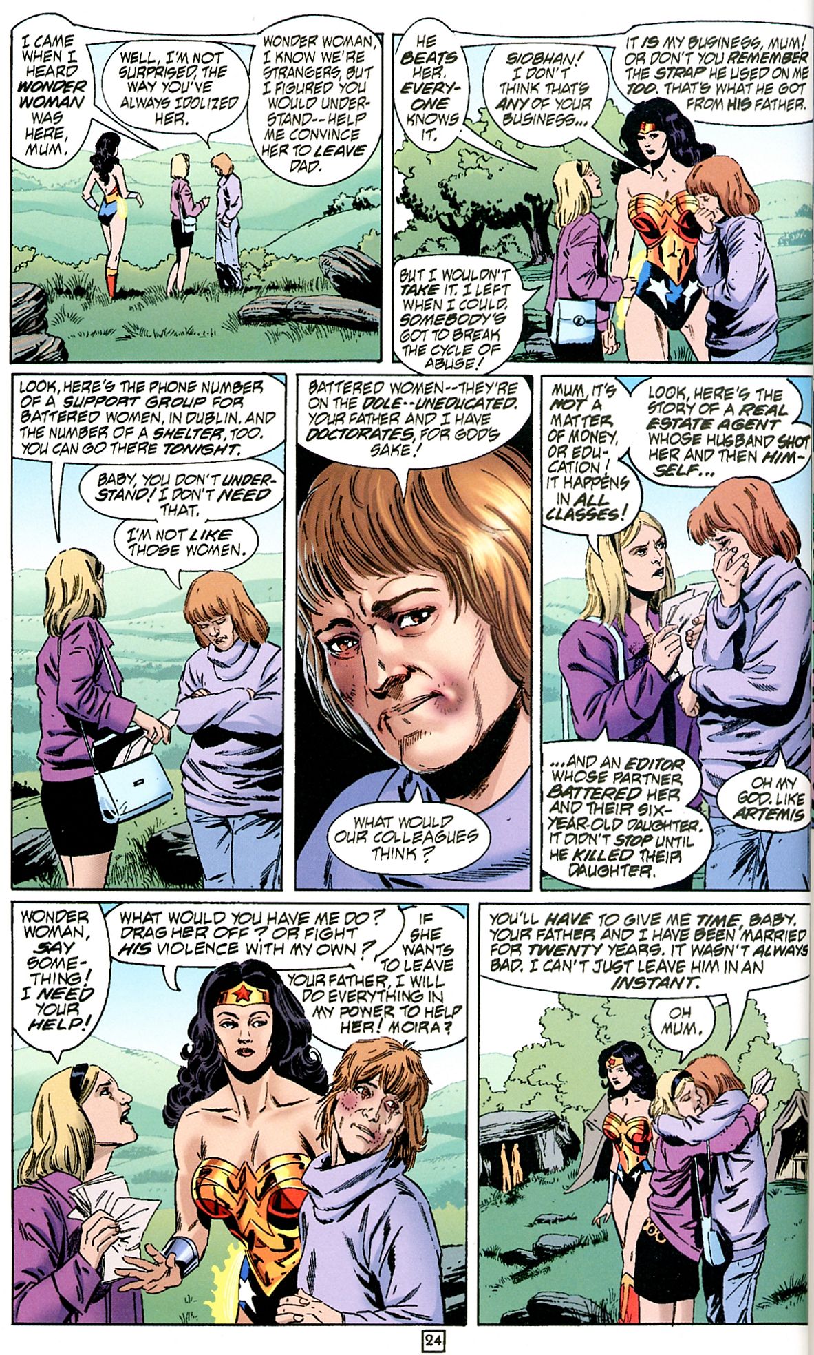 Read online Wonder Woman: The Once and Future Story comic -  Issue # Full - 26
