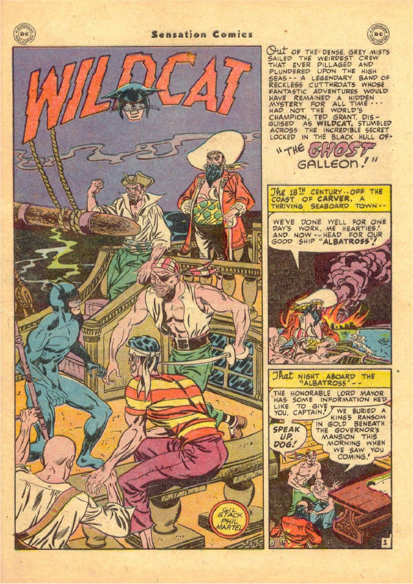 Read online Sensation (Mystery) Comics comic -  Issue #70 - 42