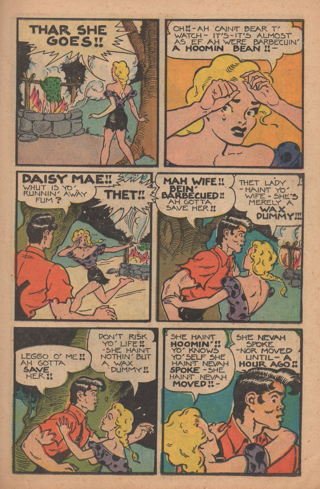 Read online Li'l Abner Comics comic -  Issue #62 - 35