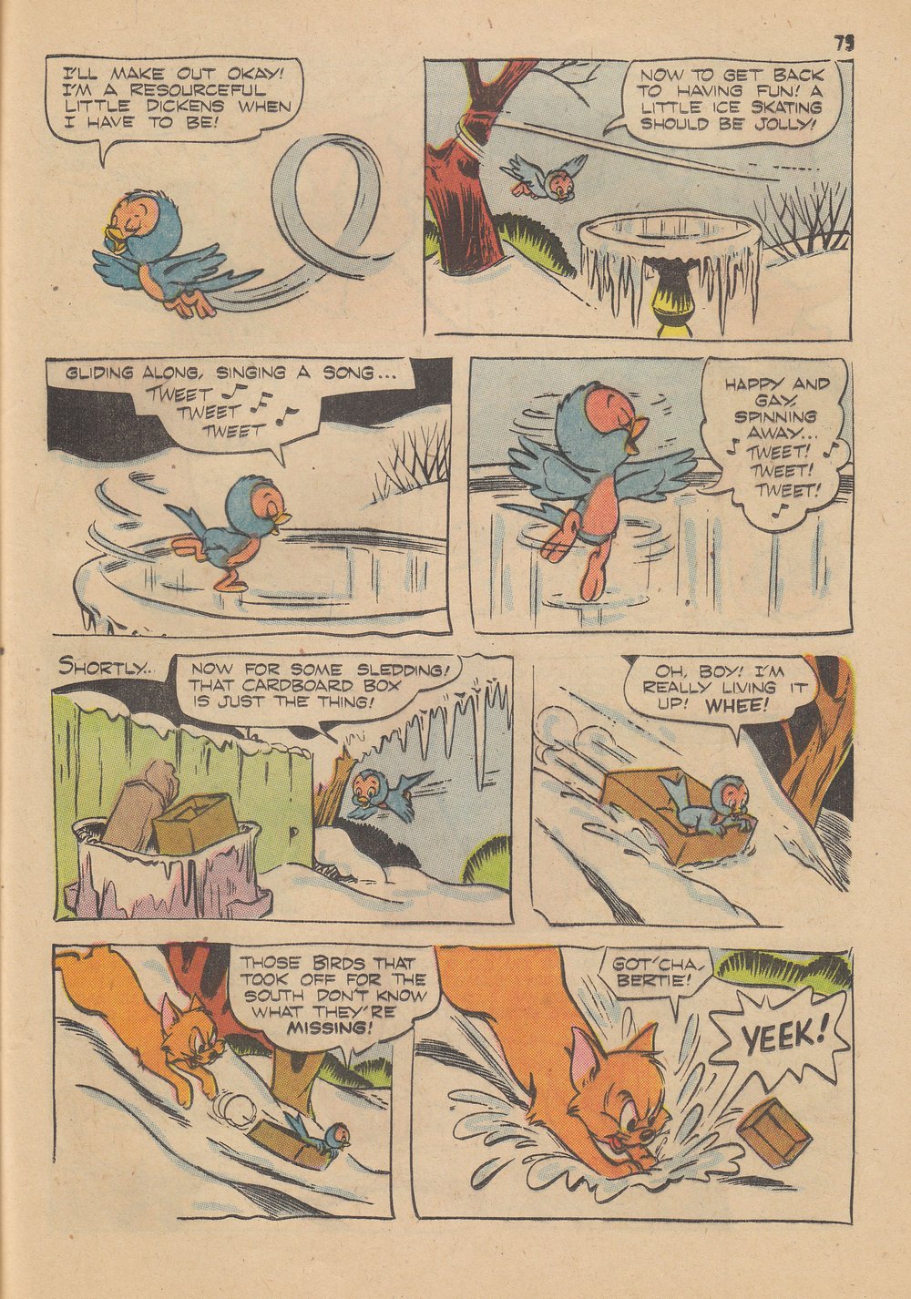 Read online M.G.M.'s Tom and Jerry's Winter Fun comic -  Issue #4 - 78