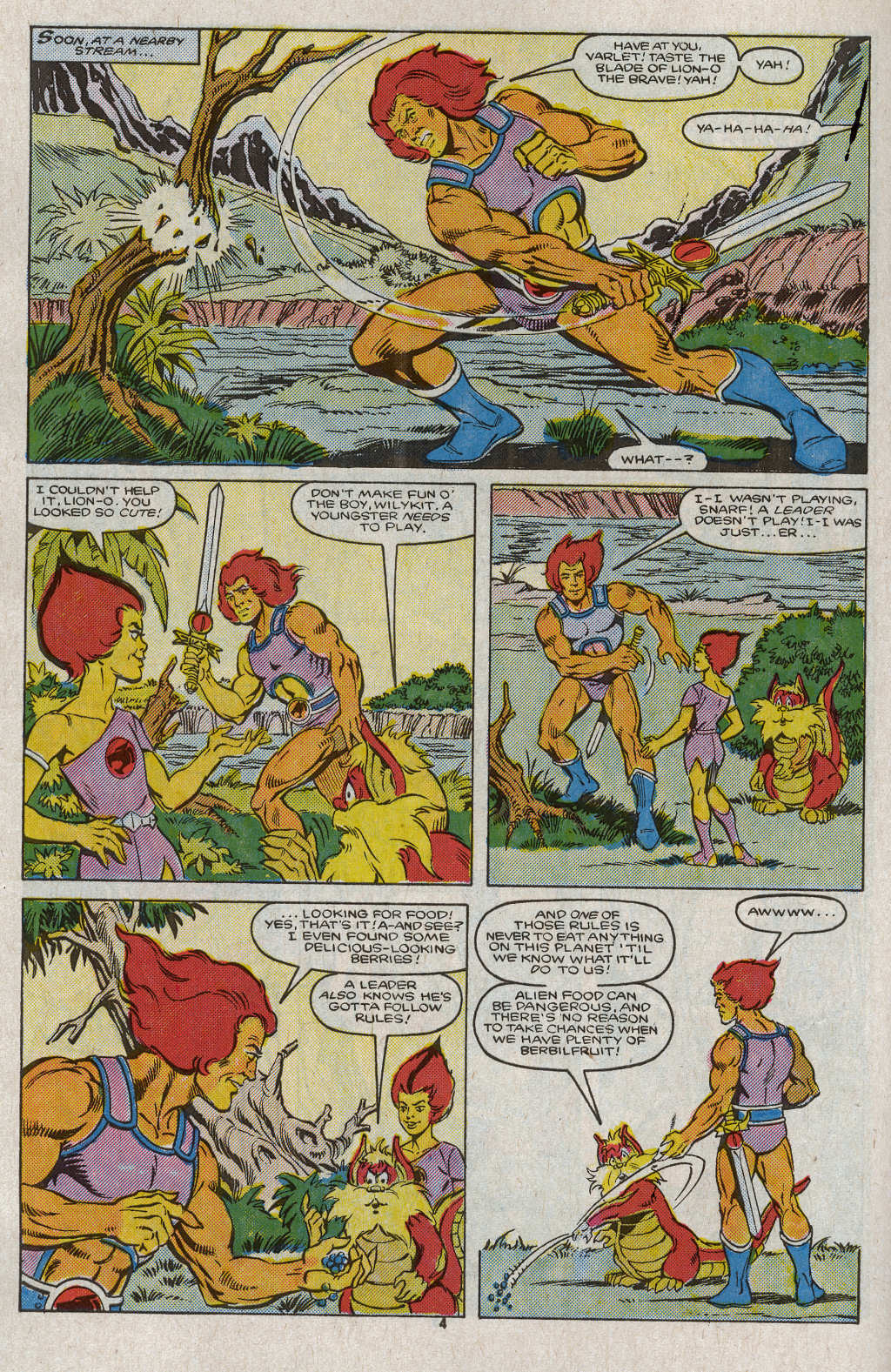 Read online ThunderCats (1985) comic -  Issue #2 - 6