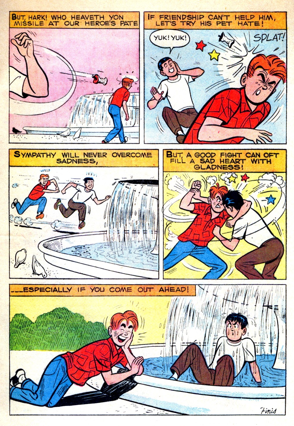 Read online Pep Comics comic -  Issue #167 - 33