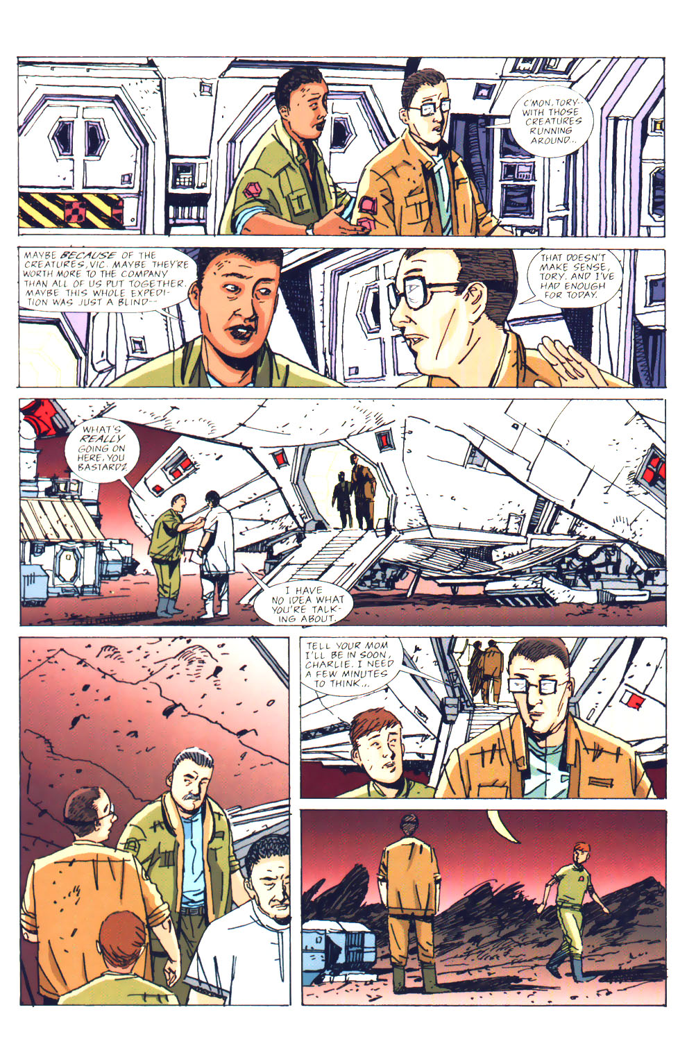 Read online Aliens: Survival comic -  Issue #2 - 14