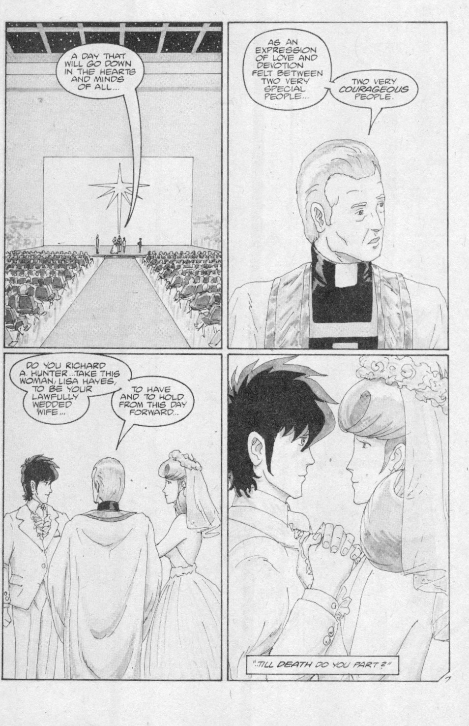 Read online Robotech II: The Sentinels comic -  Issue # _Wedding Special 2 - 8