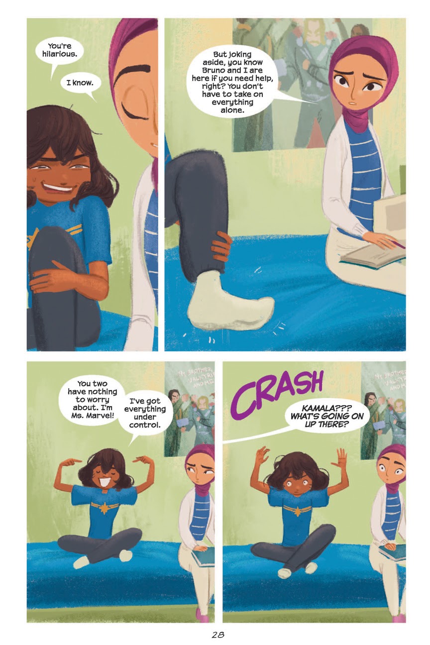 Read online Ms. Marvel: Stretched Thin comic -  Issue # TPB - 32