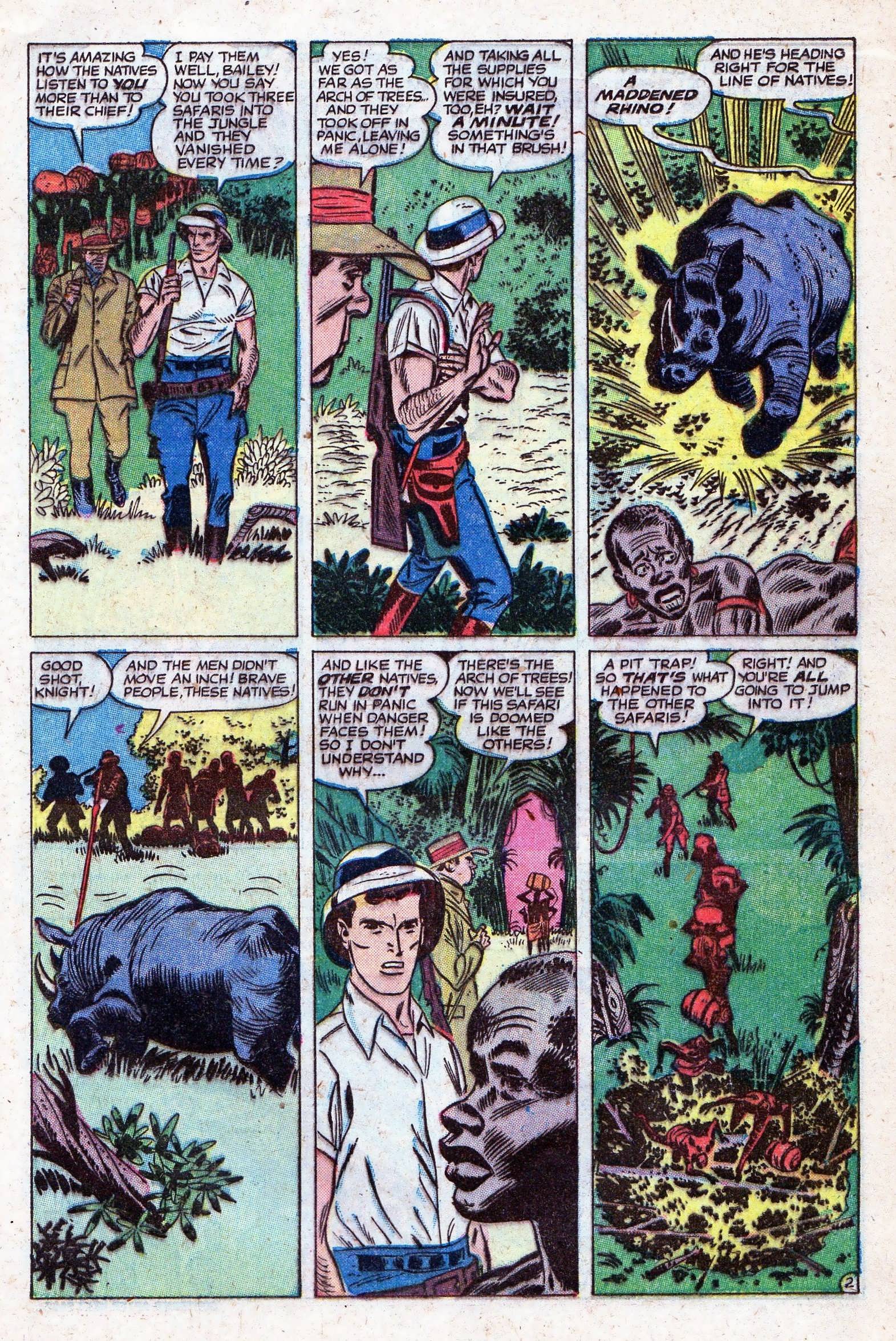 Read online Lorna, The Jungle Girl comic -  Issue #21 - 17