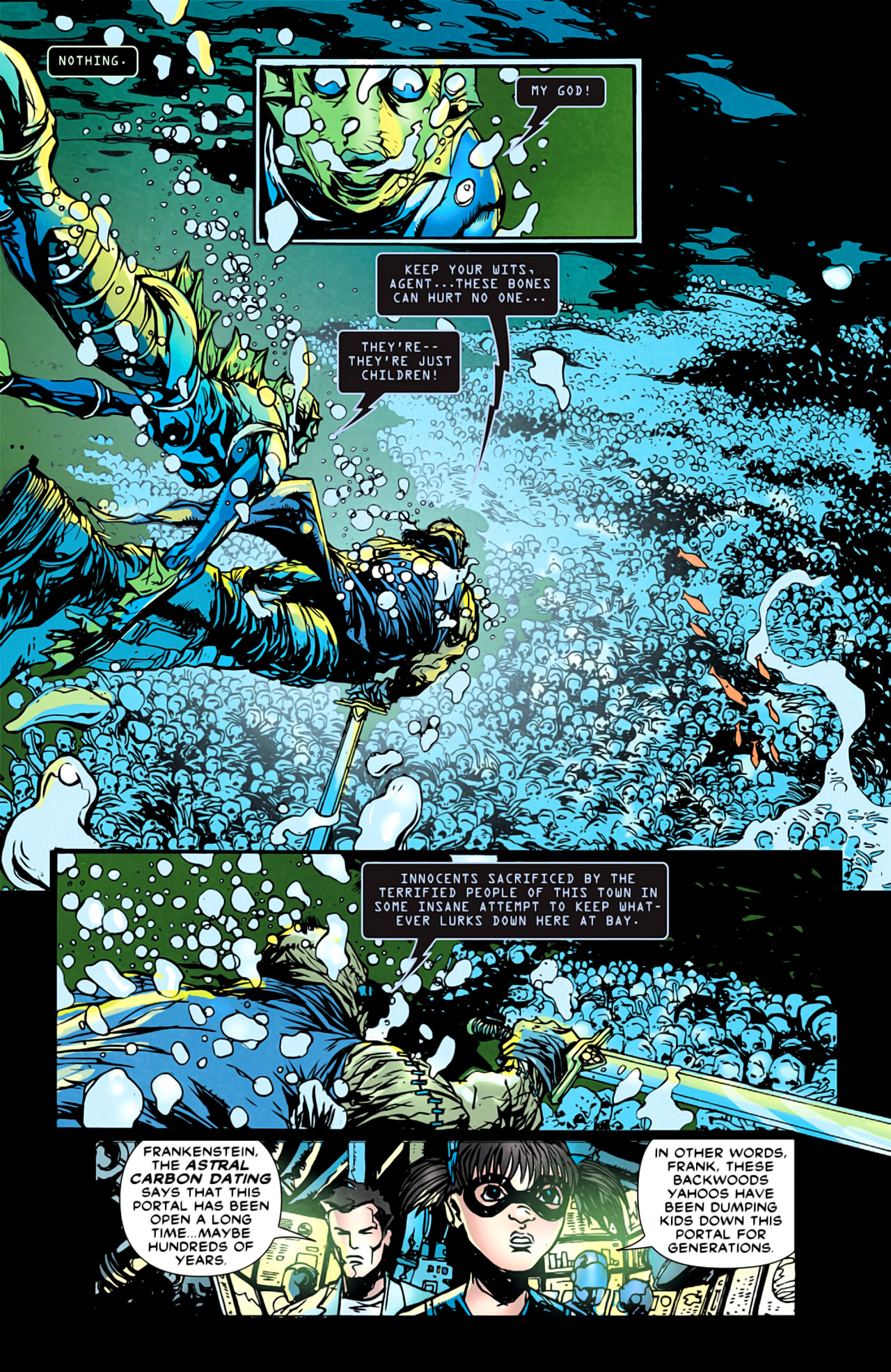 Read online Frankenstein, Agent of S.H.A.D.E. comic -  Issue #2 - 12