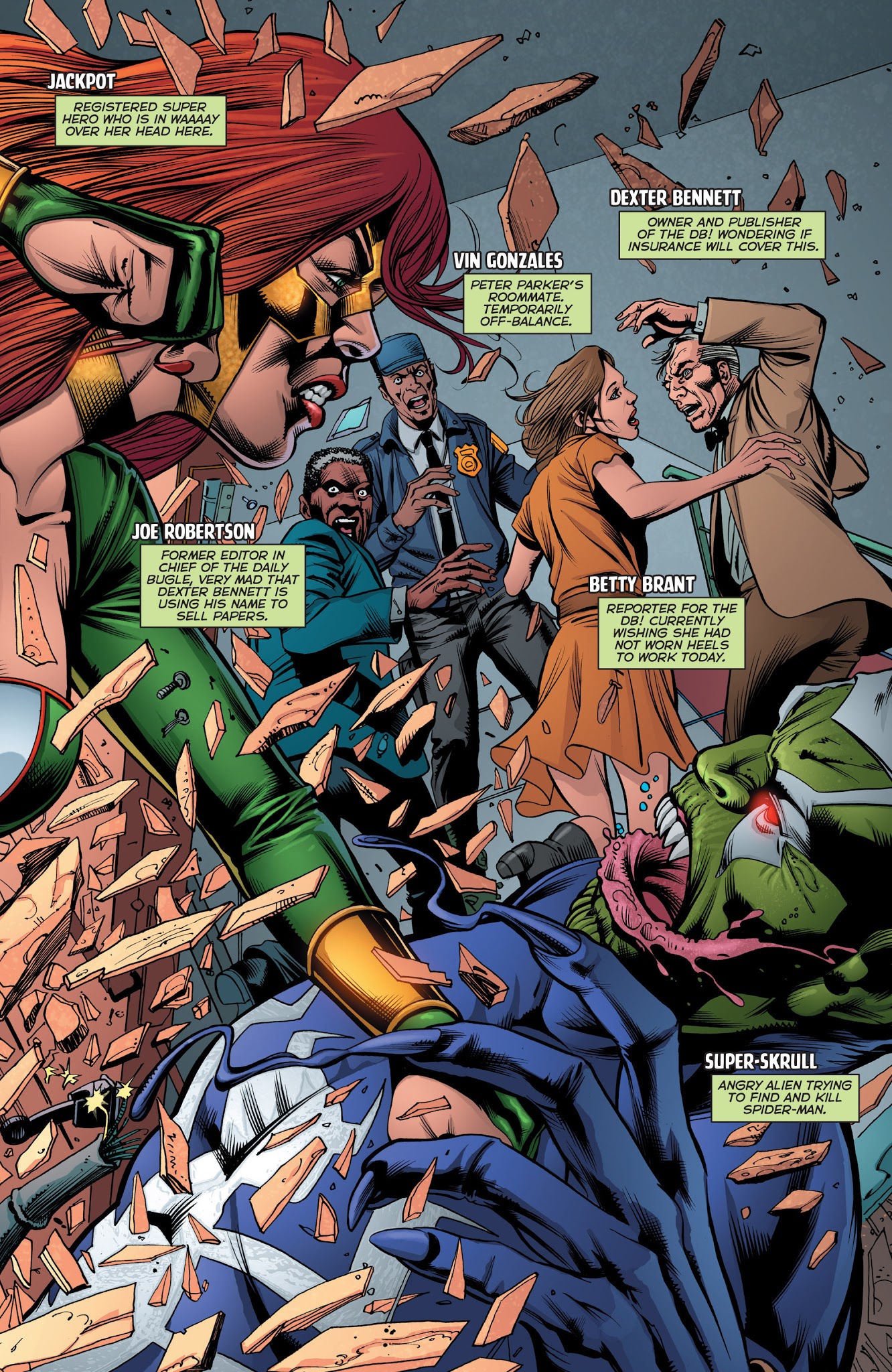 Read online Secret Invasion: The Amazing Spider-Man comic -  Issue #2 - 4