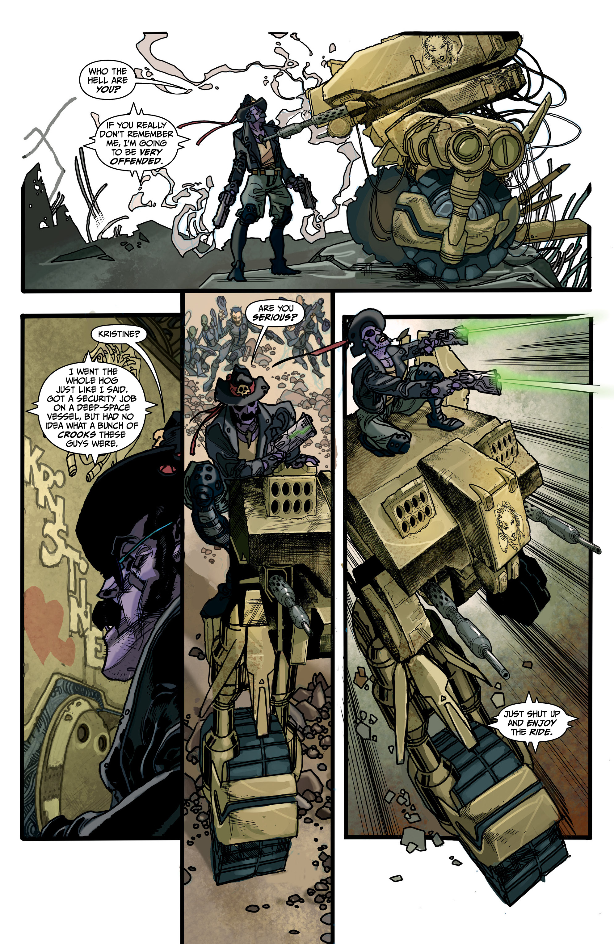 Read online Sharkey the Bounty Hunter comic -  Issue #5 - 20