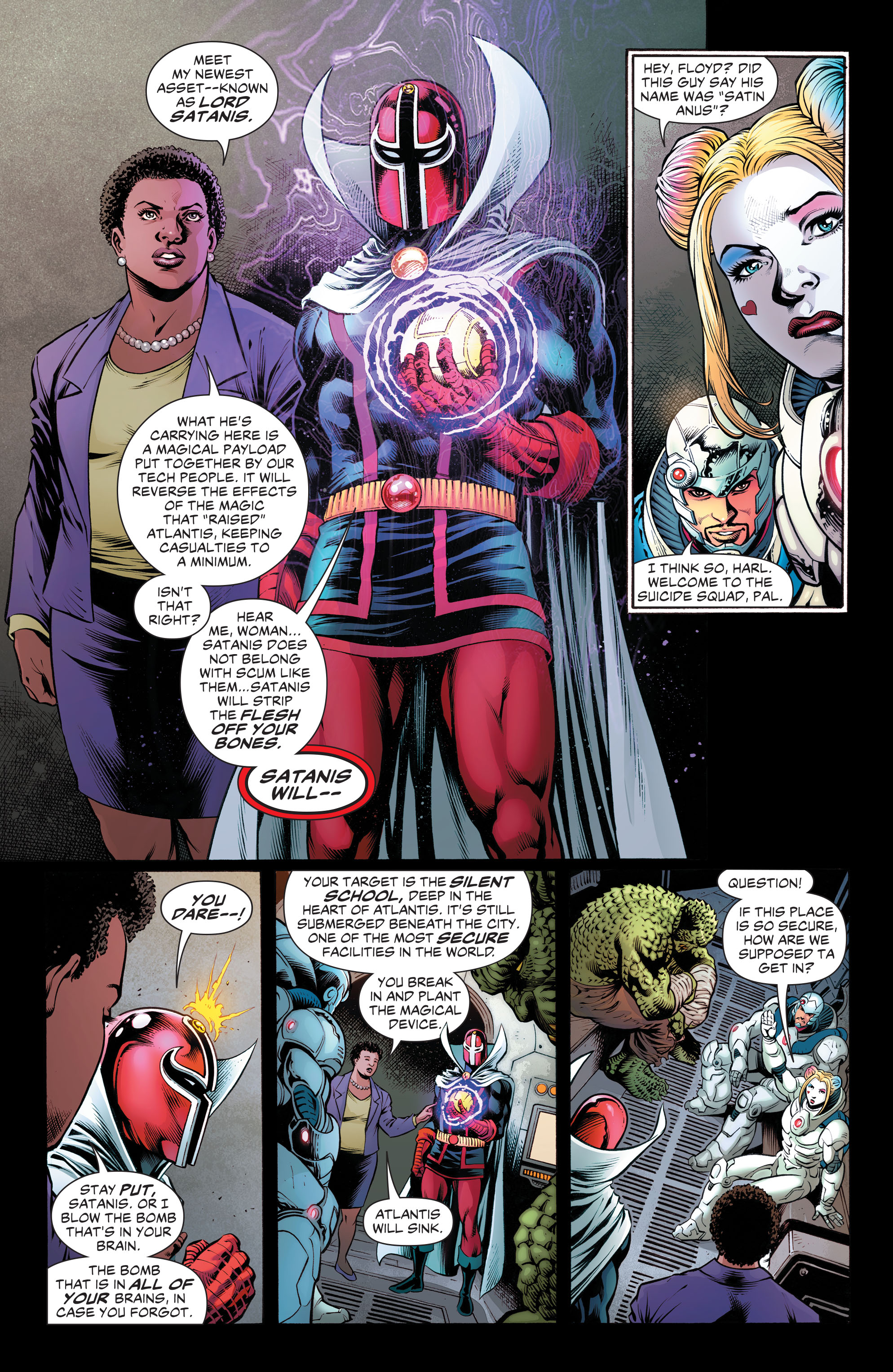 Read online Aquaman/Suicide Squad: Sink Atlantis! comic -  Issue # TPB - 15