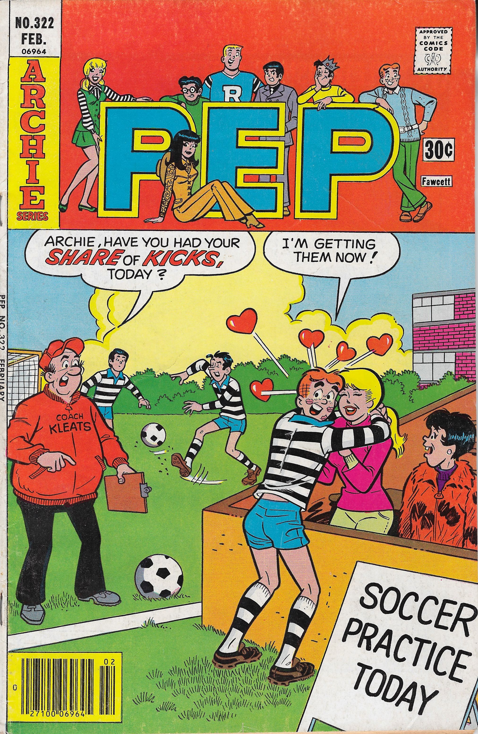 Read online Pep Comics comic -  Issue #322 - 1