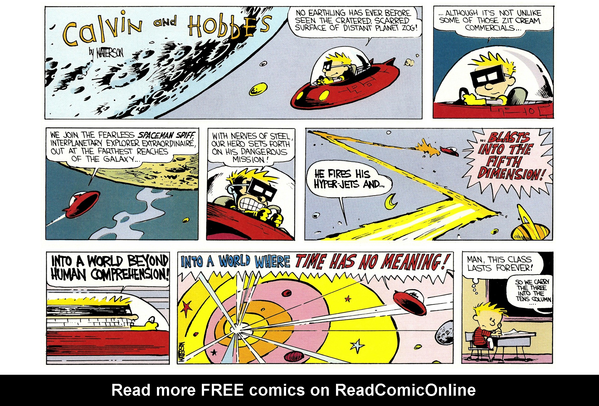 Read online Calvin and Hobbes comic -  Issue #1 - 121