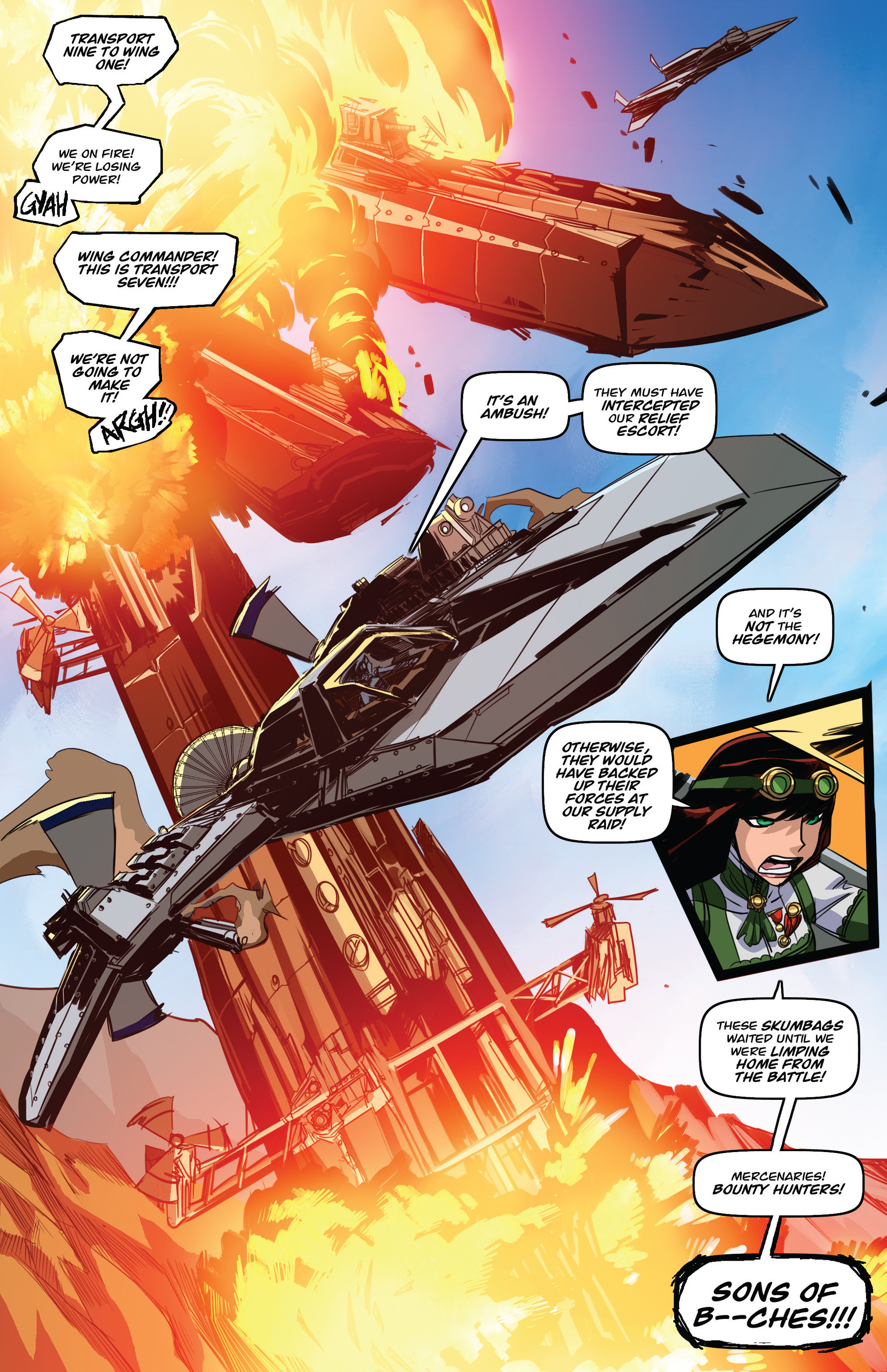 Read online Steam Wars: First Empire comic -  Issue #3 - 23