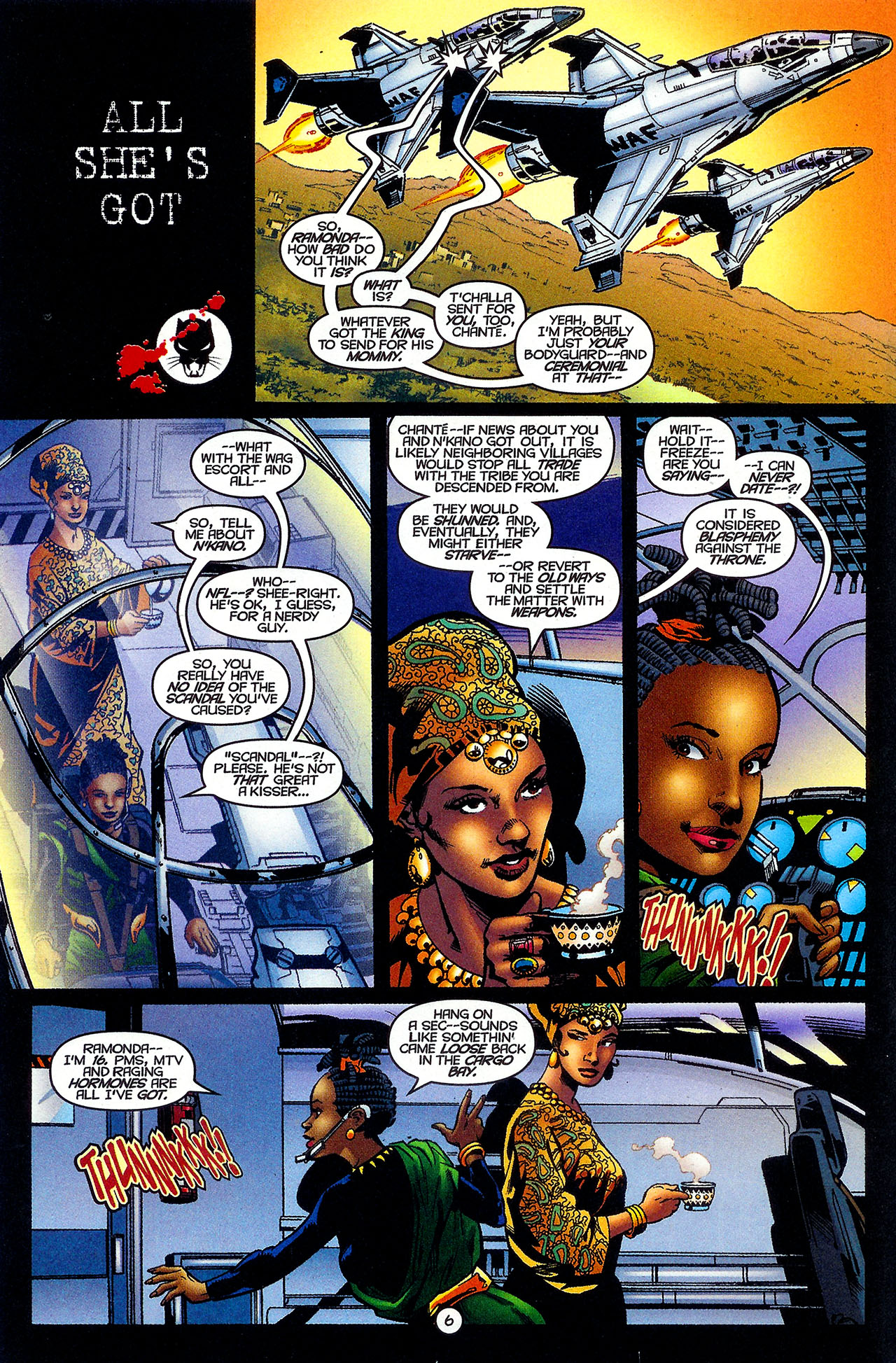 Read online Black Panther (1998) comic -  Issue #32 - 7