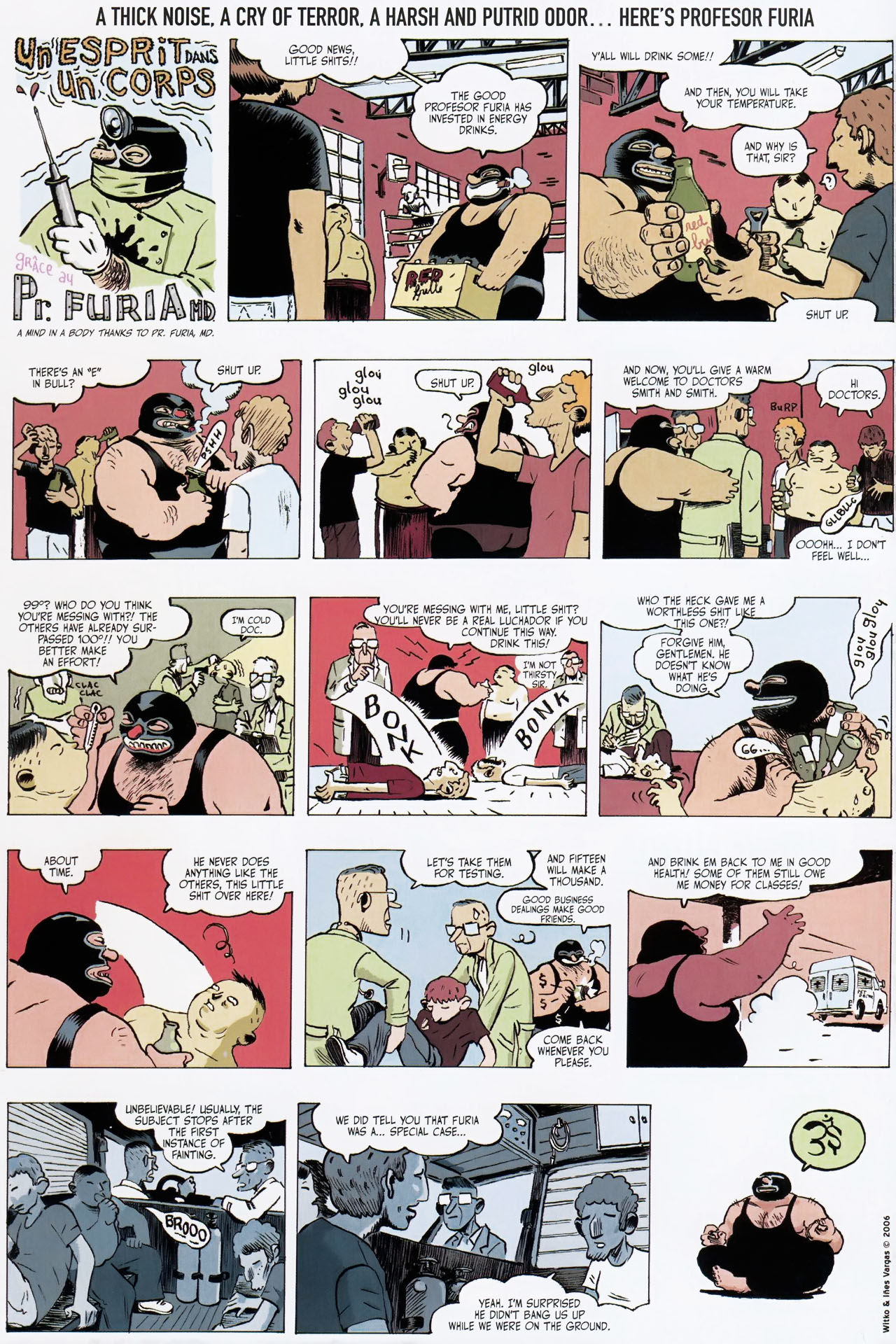 Read online Lucha Libre comic -  Issue #3 - 42