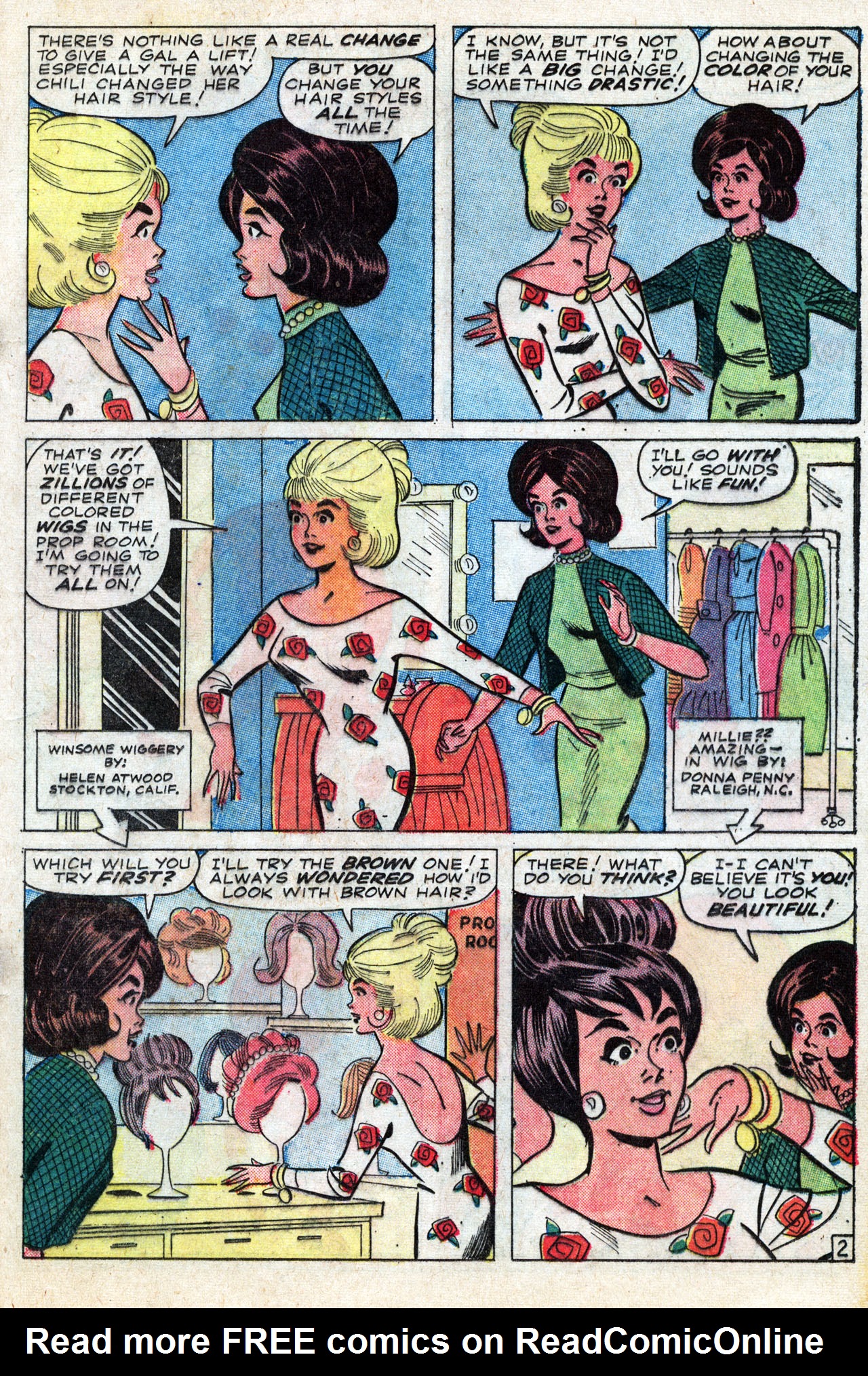 Read online Millie the Model comic -  Issue #117 - 21
